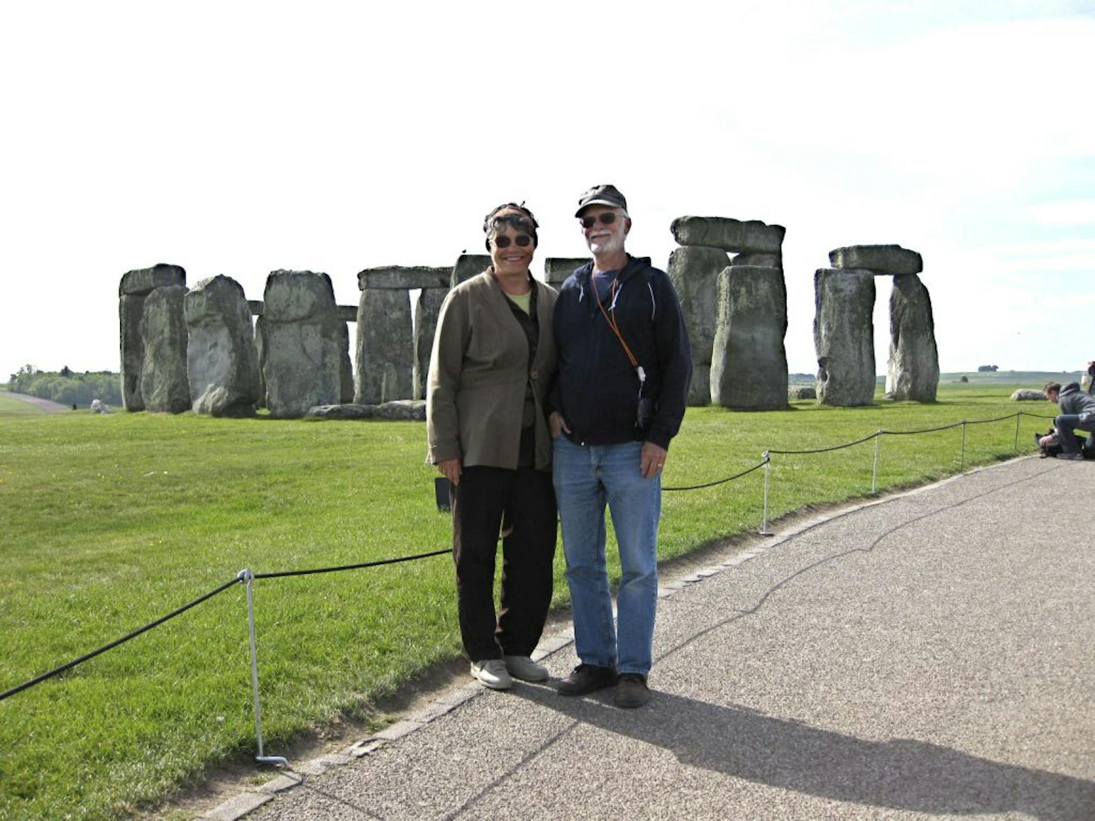 Susan and David Bratt saw Stonehenge, England, in 2011 for the second time. Forty years earlier, they were allowed to sit on the stones.