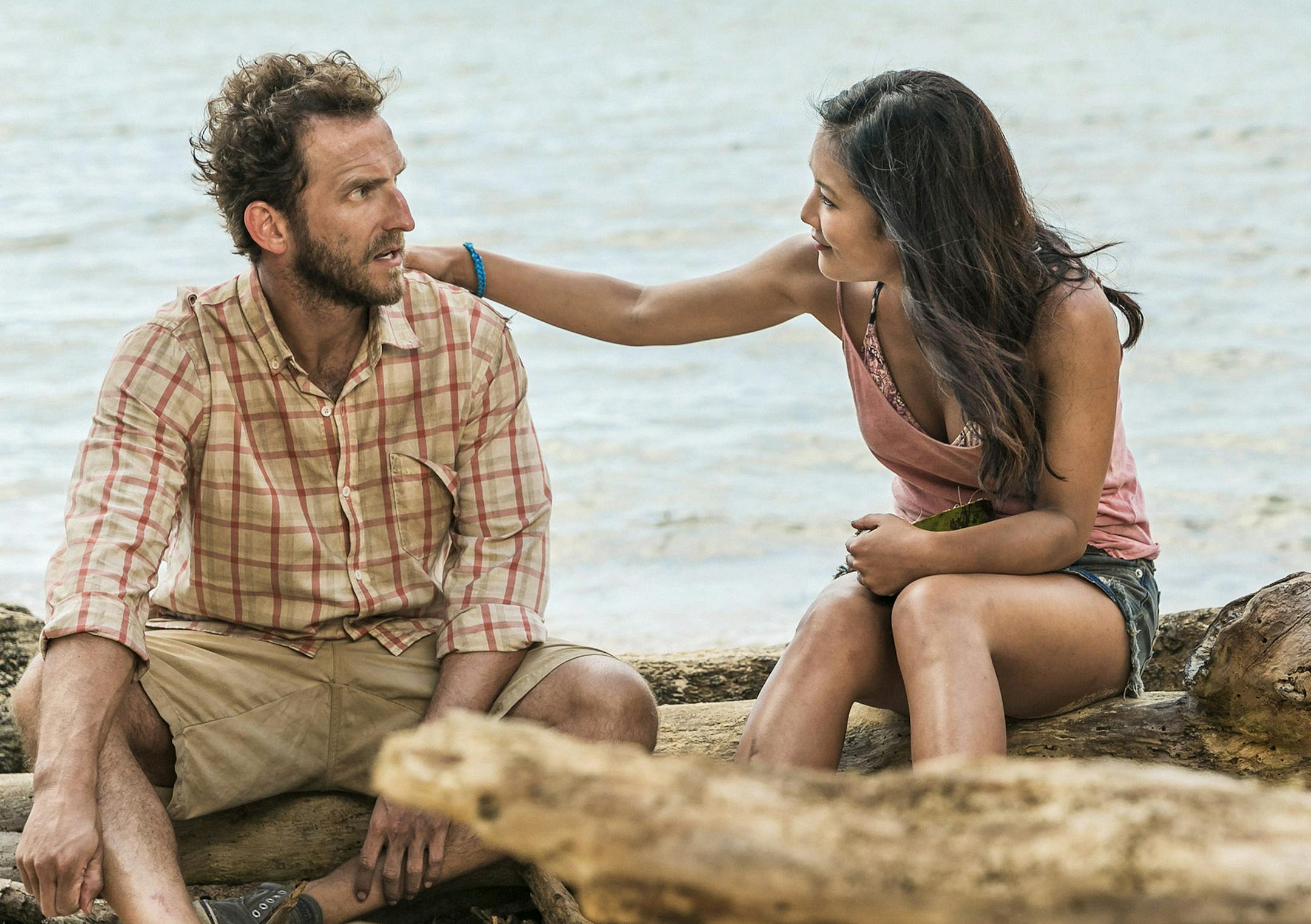 Will Greenberg and Ally Maki in "Wrecked."
credit: Vince Valitutti, TBS