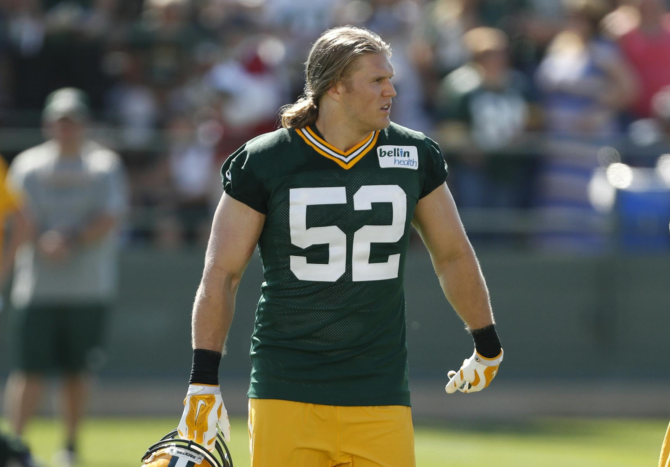 Green Bay Packers inside linebacker Clay Matthews