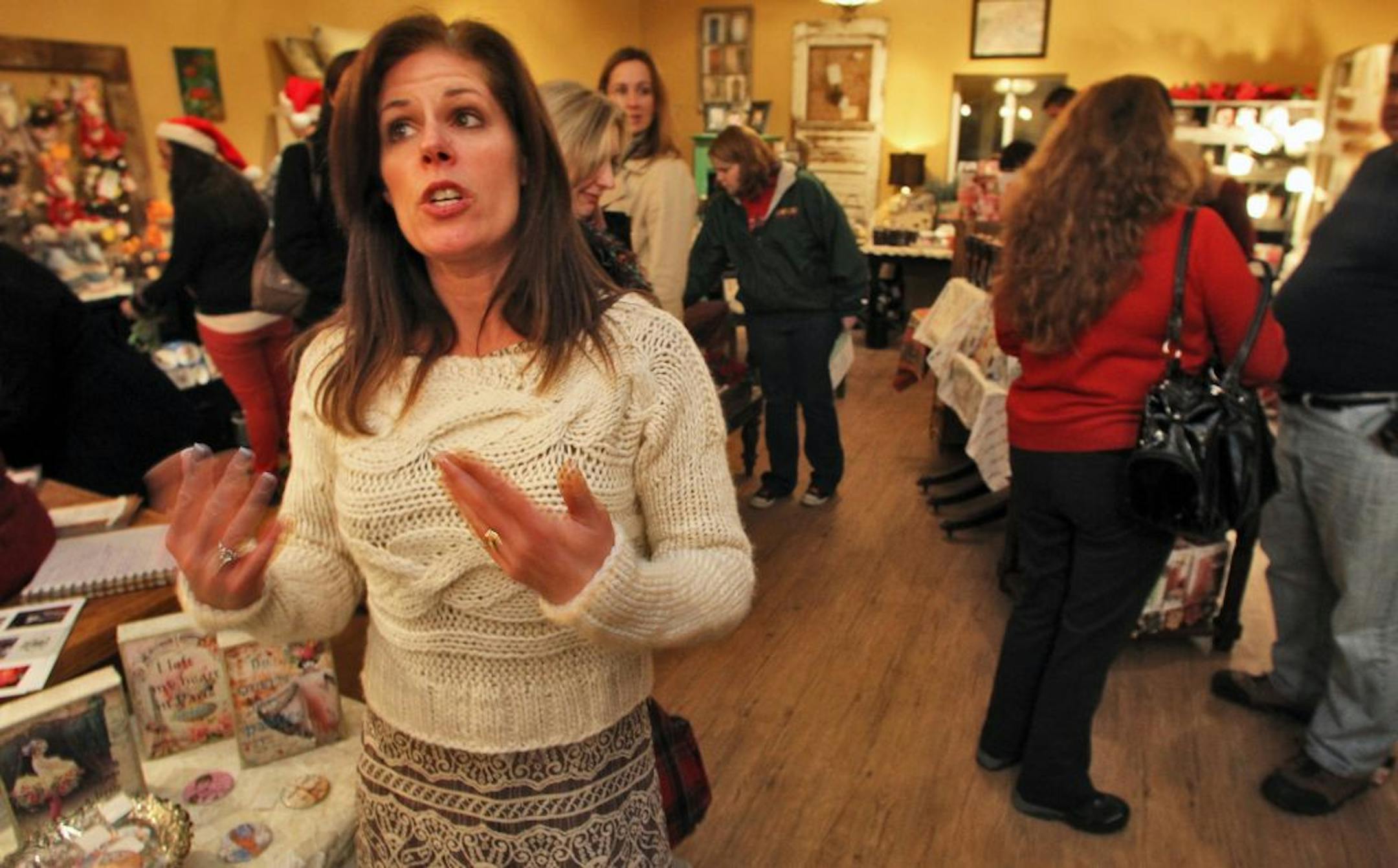 Oddly located in rural countryside near Elko New Market, Coquette is a high end French boutique with affluent customers. Traci Nelson, left, owner of Coquette.
(MARLIN LEVISON/STARTRIBUNE(mlevison@startribune.com