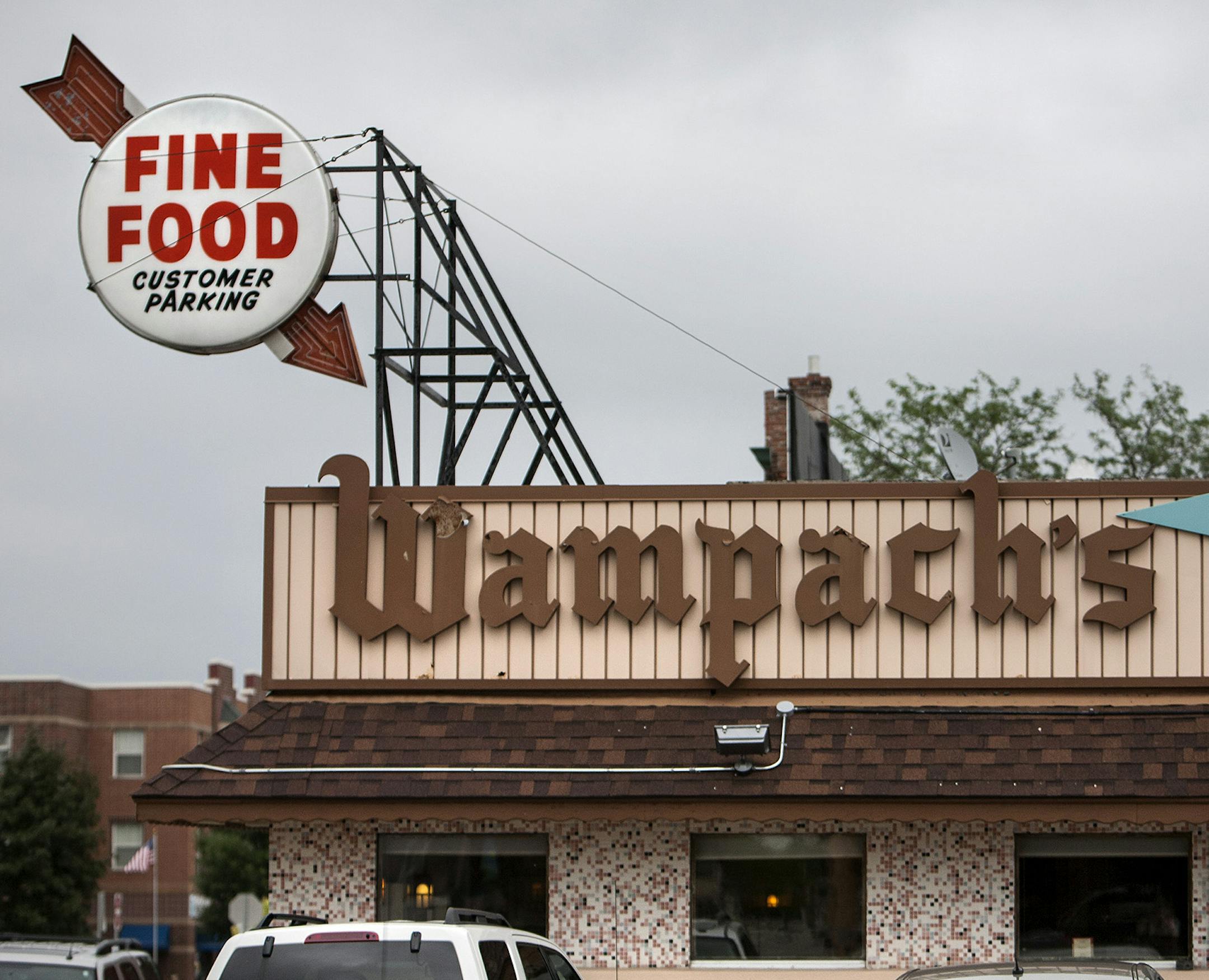 Wampach’s Restaurant, a small 1950's diner, is hard to miss in Shakopee August 23, 2014. (Courtney Perry/Special to the Star Tribune)