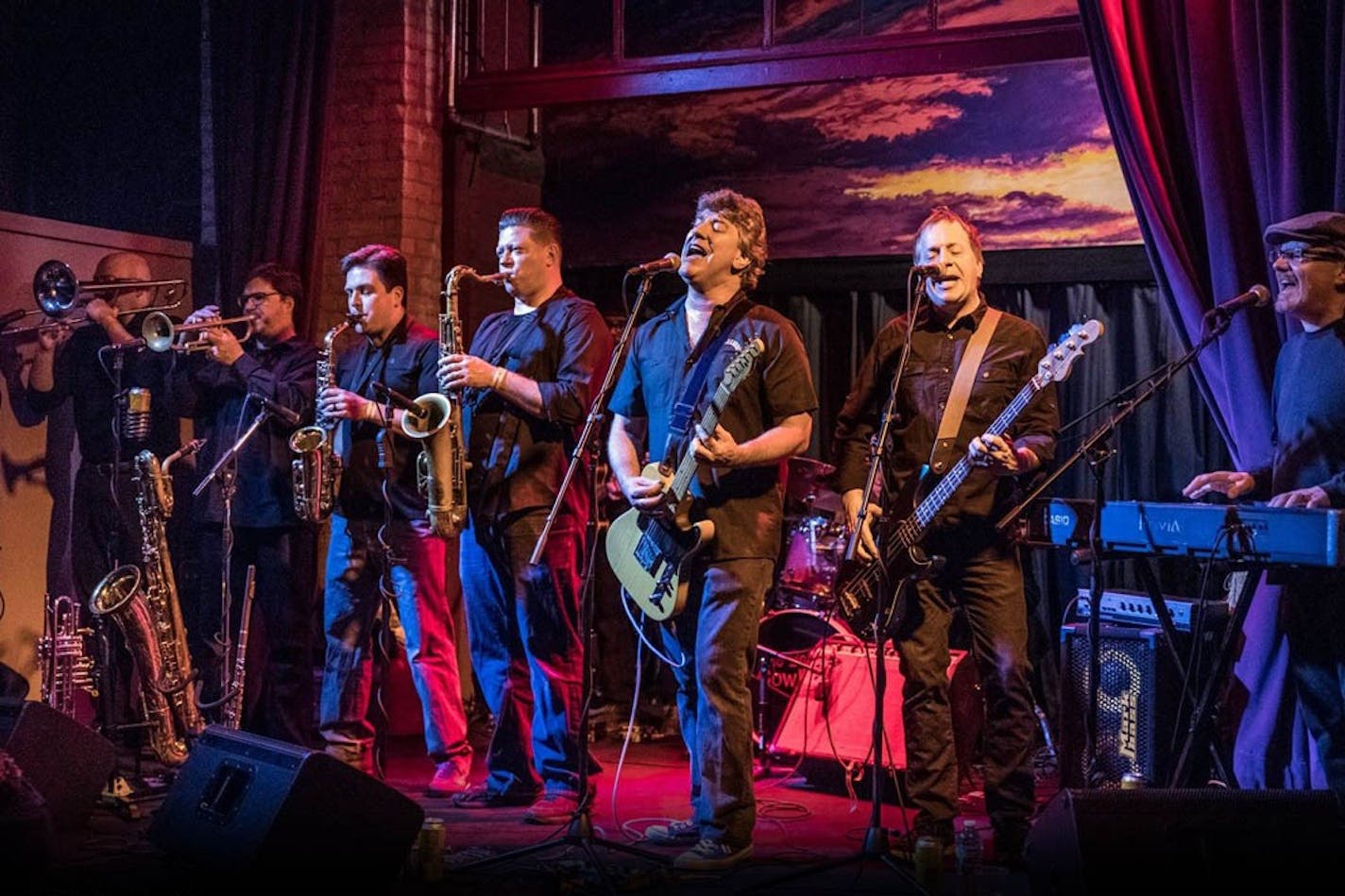 The Belfast Cowboys, seen here at a prior Hook & Ladder gig, will be much more spread out when they play the venue's livestream series June 13.