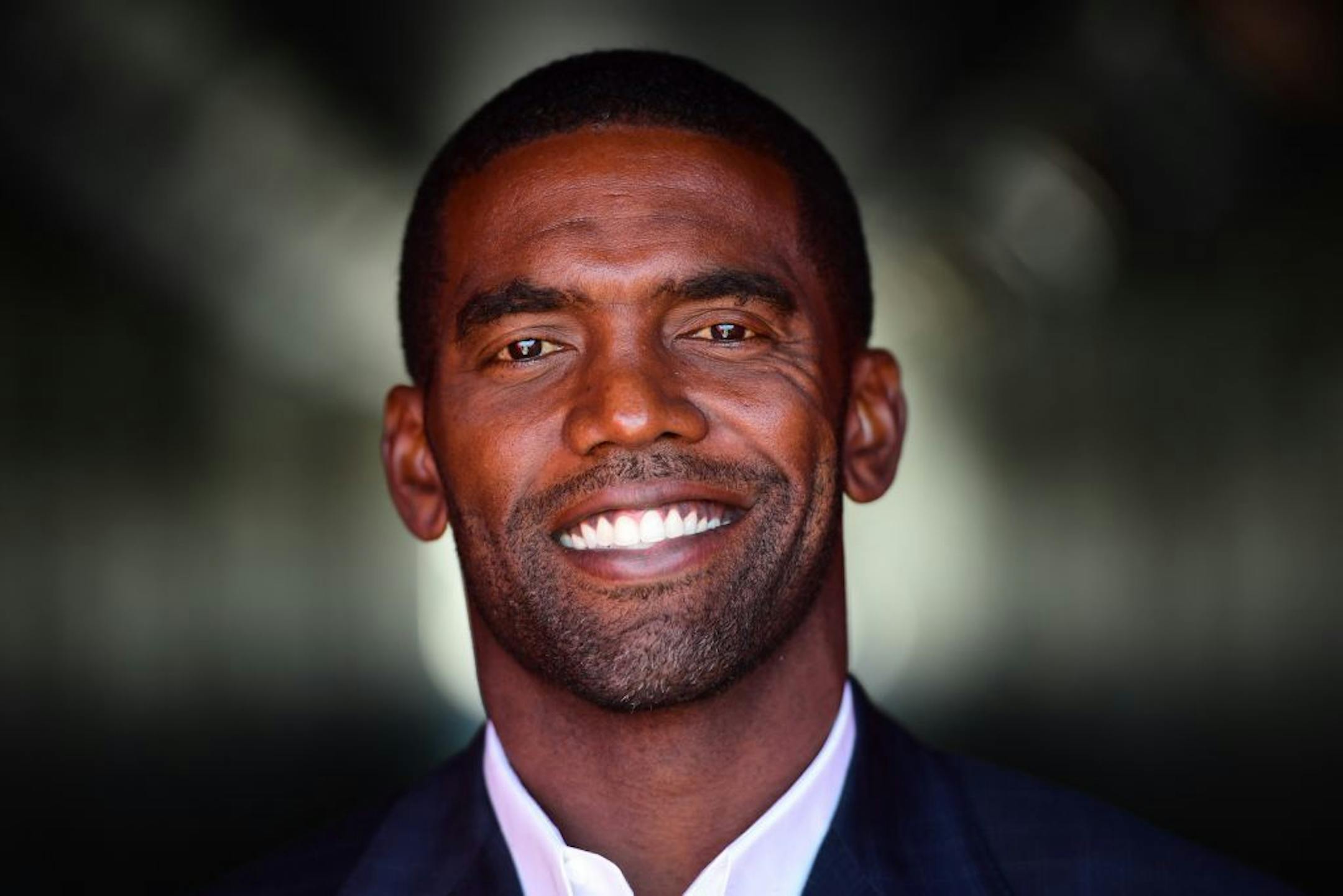 Los Angeles, CA - August 13, 2016 - LA Coliseum: Portrait of Randy Moss for Monday Night Countdown