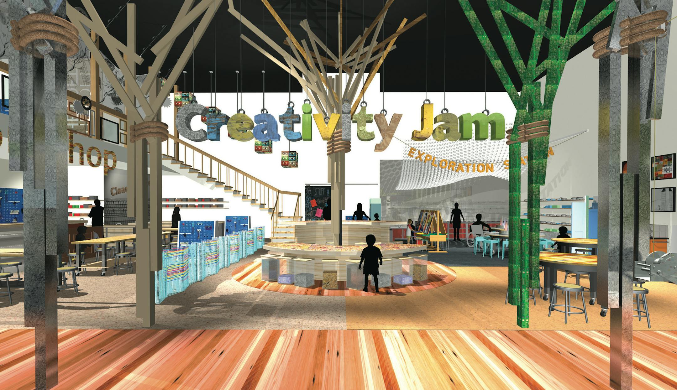 New exhibits will encourage imagination.