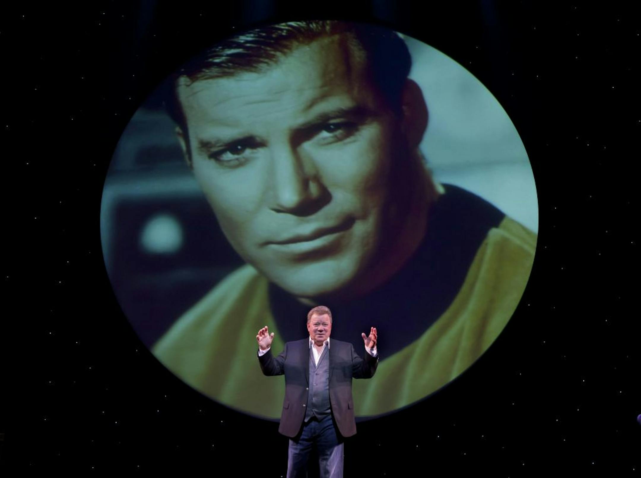 William Shatner shares stories of his life and long career in "Shatner's World: We Just Live in It."