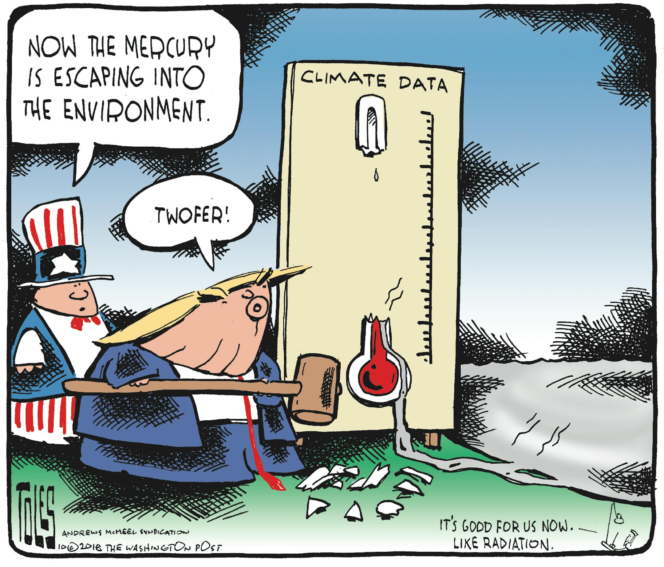 Tom Toles Editorial Cartoon