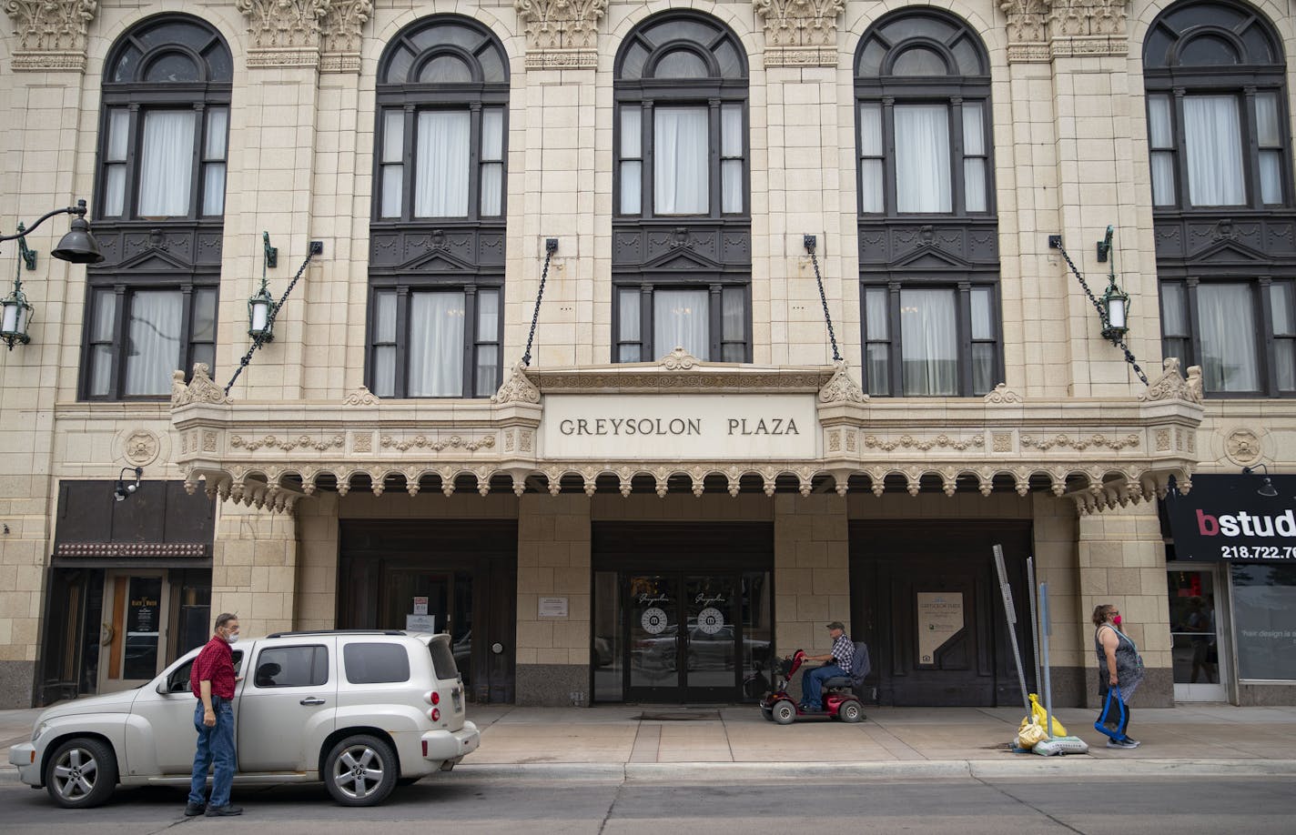 Historic Greysolon Plaza, an affordable housing complex in Duluth, was sold for $17.4 million.. ] ALEX KORMANN • alex.kormann@startribune.com Historic Greysolon Plaza in Duluth was sold for $17.4 million. The affordable housing complex was sold by Sherman Associates to Orbach Affordable Housing Solutions.