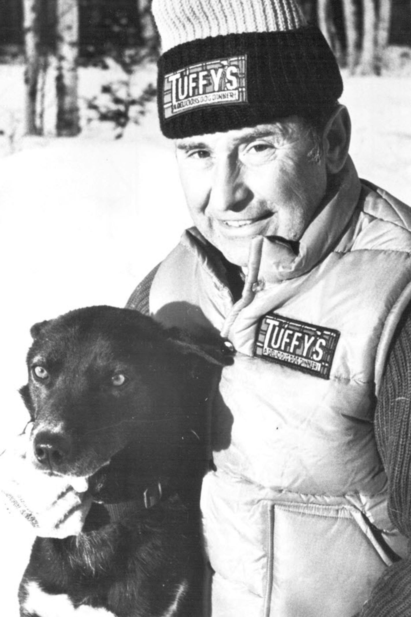 Ely sled dog racer Don Beland pictured in 1985. "Baby, if I had to do it over, I wouldn't change a minute," he said.