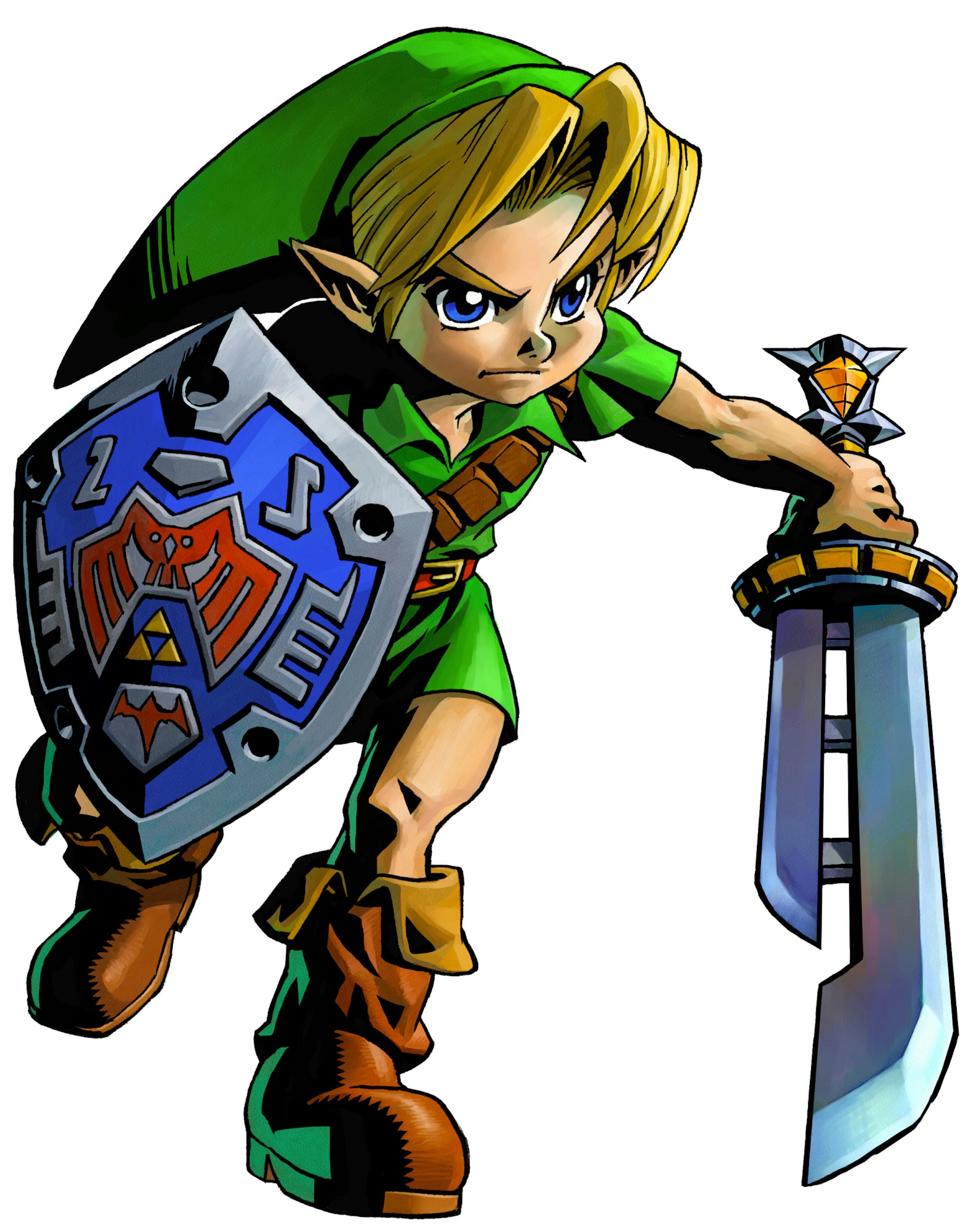 Link from "The Legend of Zelda: Majora's Mask 3D" (3DS)