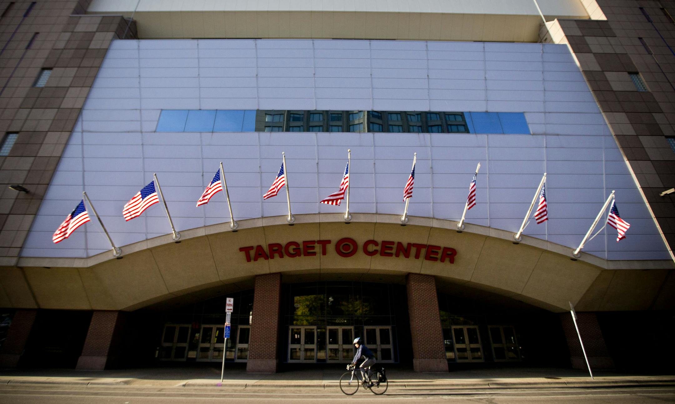 The Target Center photographed on Monday, Ocotber 28, 2013 in downtown Minneapolis, Minn.