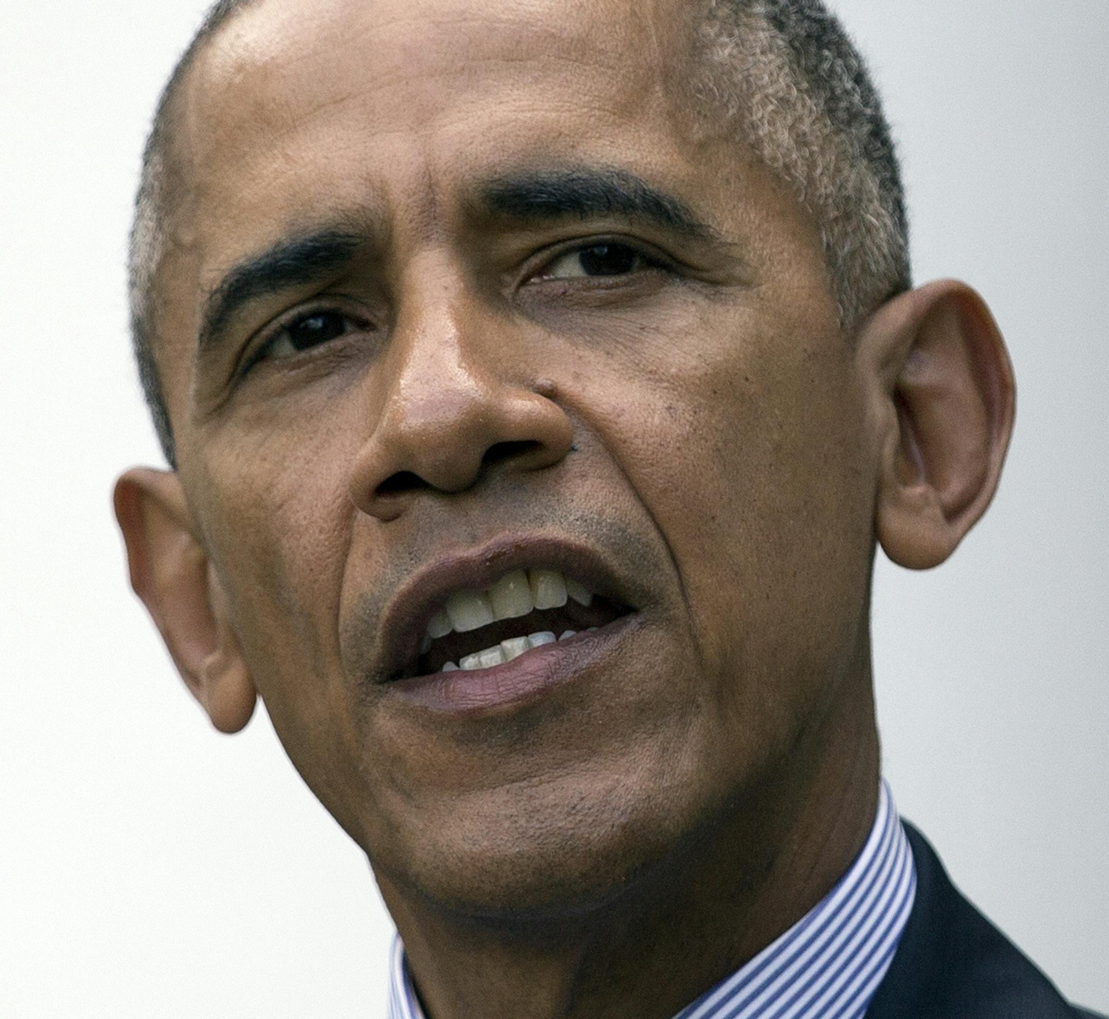 In this Oct. 5, 2016, photo, President Barack Obama speaks in the Rose Garden of the White House in Washington. Obama offered 102 federal inmates the chance to leave prison early, wielding his clemency powers Oct. 6 as part of his end-of-term push to spur action on criminal justice reform. The latest round of commutations brings to 774 the number of sentences Obama has shortened, including 590 this year. (AP Photo/Carolyn Kaster)