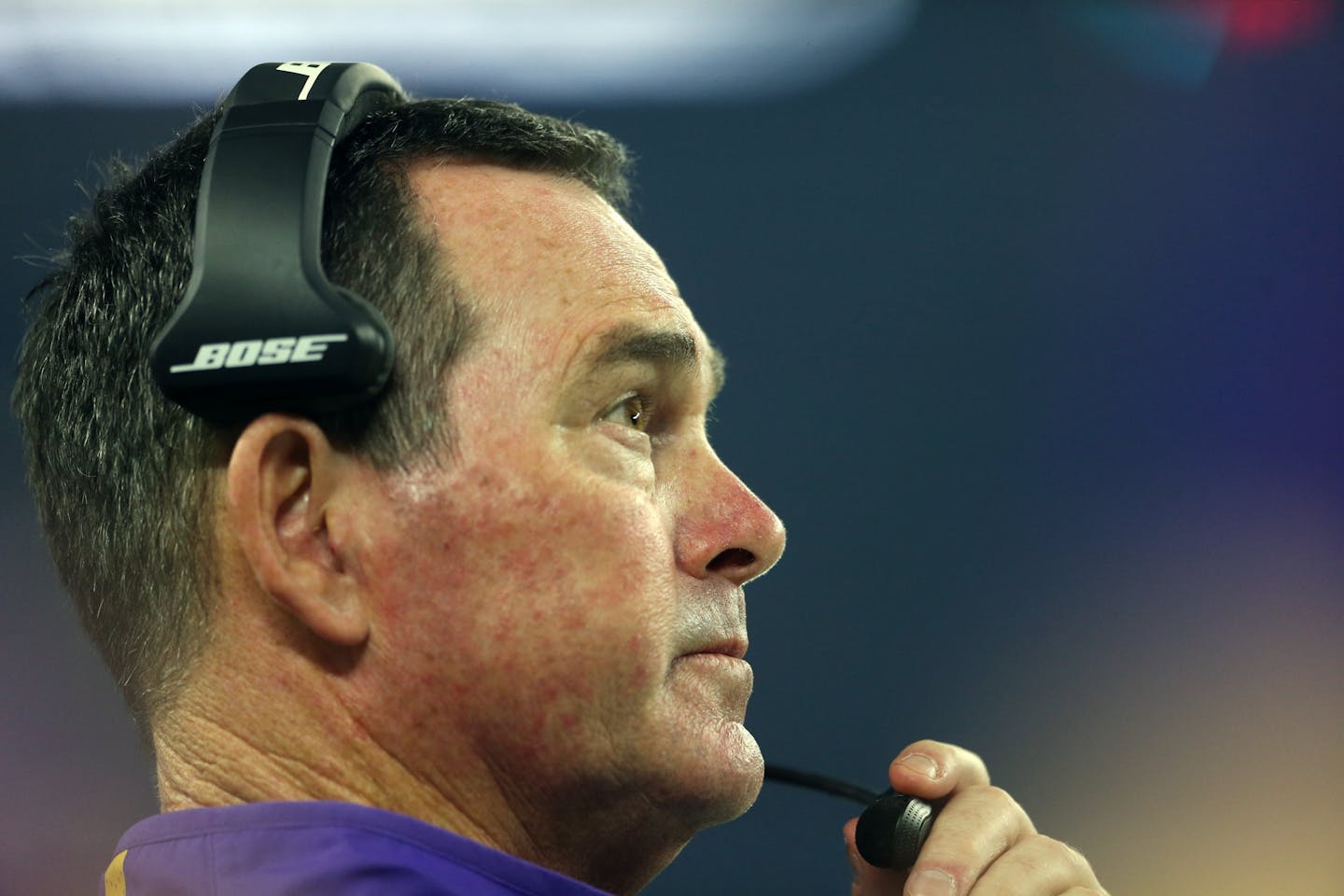 Minnesota Vikings head coach Mike Zimmer