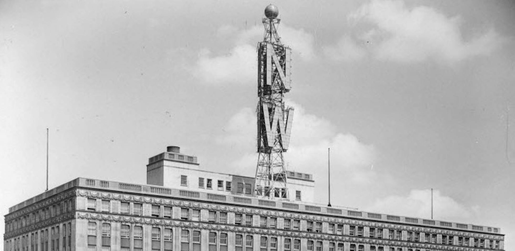 Northwestern National Bank's Weatherball.