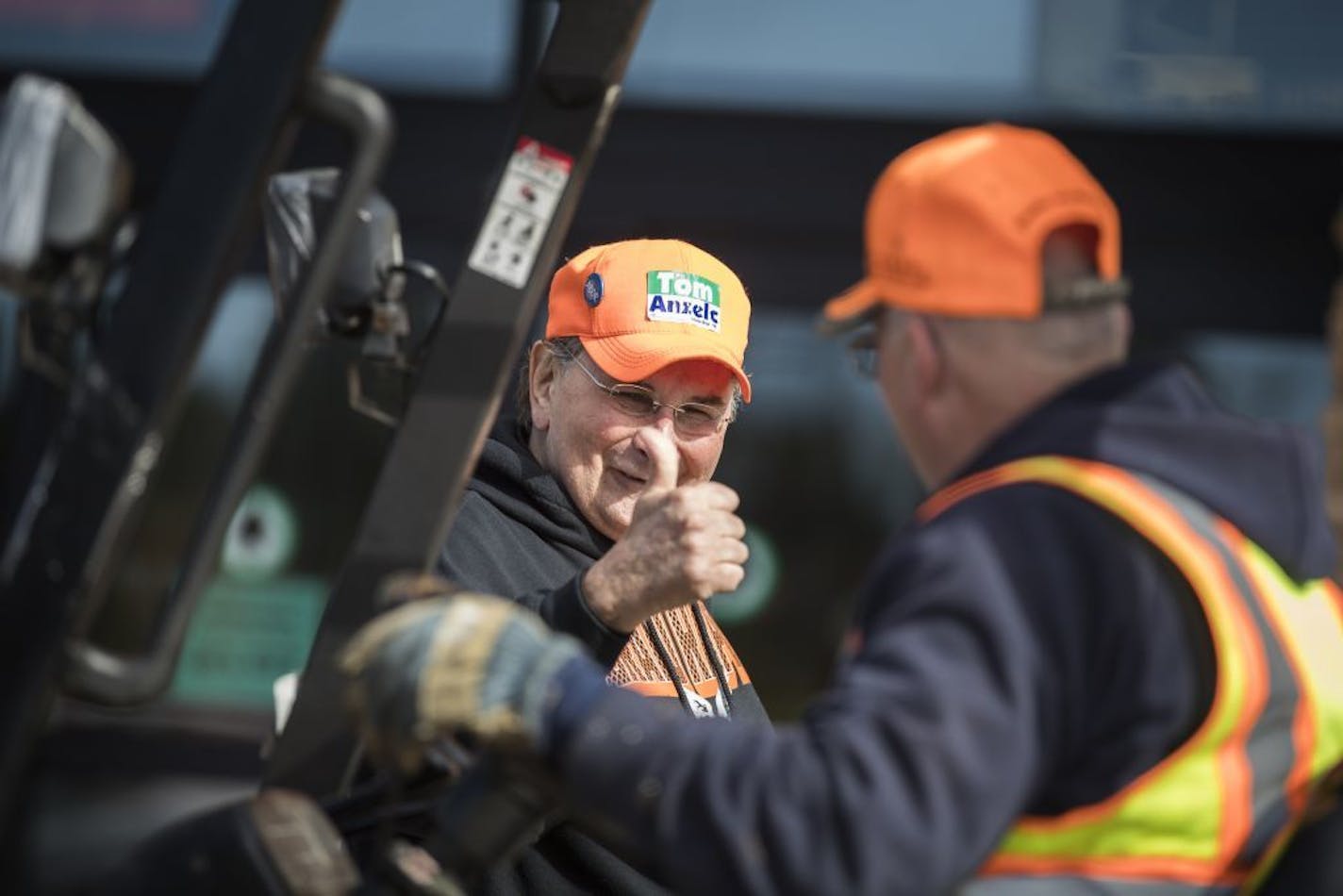 Former state legislator Tom Anzelc, seen campaigning in 2016, will handle government relations for a team that is buying two former Magnetation iron ore facilities.