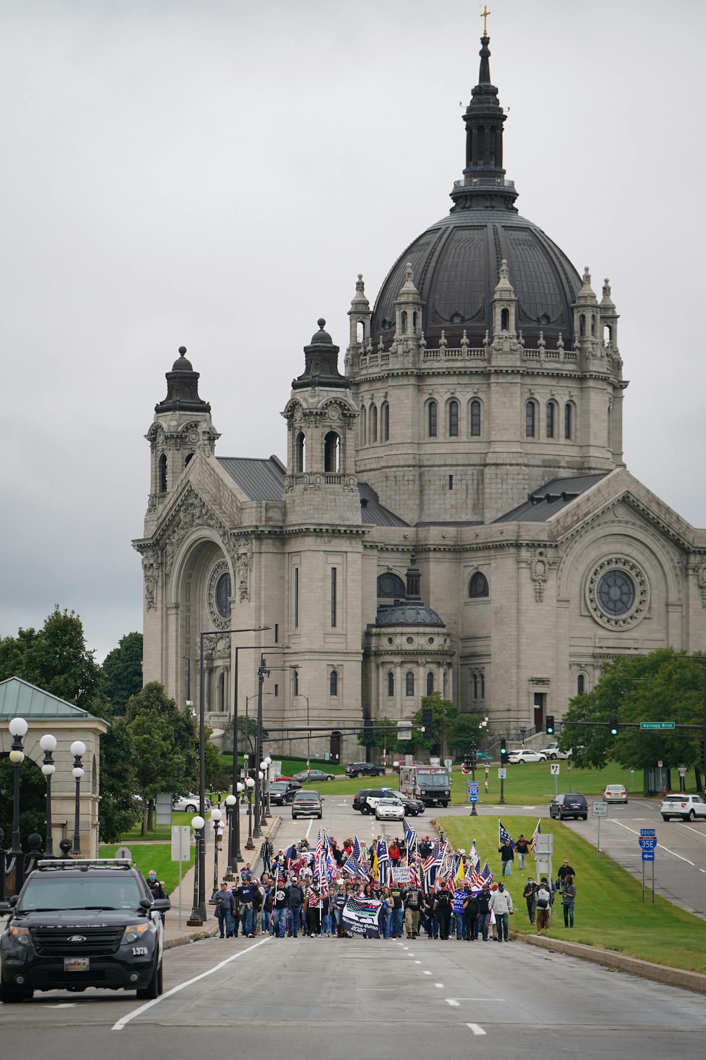 Several hundred people marched to the Minnesota state capitol in St. Paul as part of the United We Stand & Patriots March for America on Saturday, Sept. 12, 2020. ] Shari L. Gross • shari.gross@startribune.com People joined the United We Stand & Patriots March for America in Saint Paul near the capitol on Saturday, Sept. 12, 2020. It is past time we draw our line in the sand and hold that line for all of our American Values. LET US STAND UNITED For all Who work tirelessly to uphold their oath to