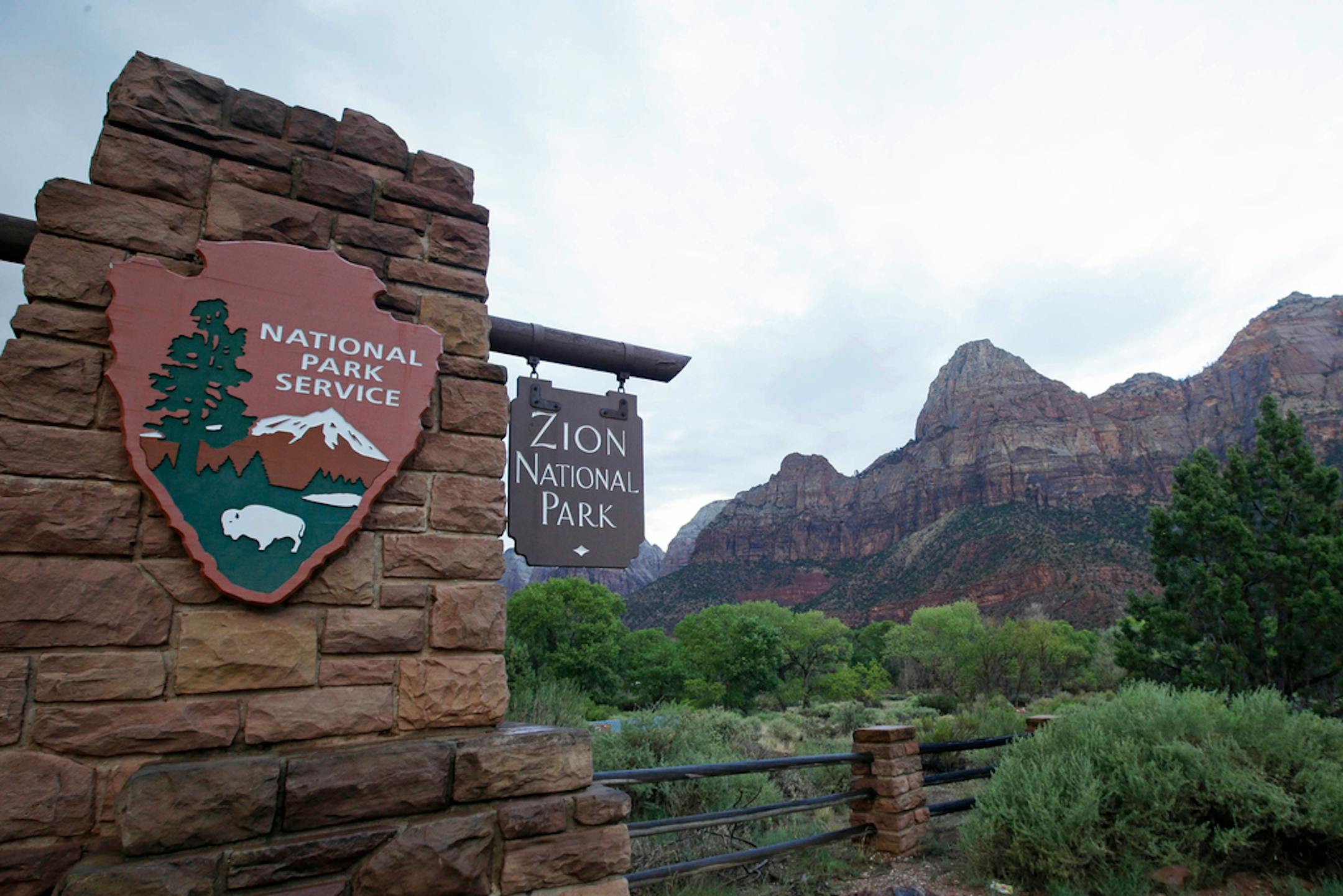 Zion National Park near Springdale, Utah.