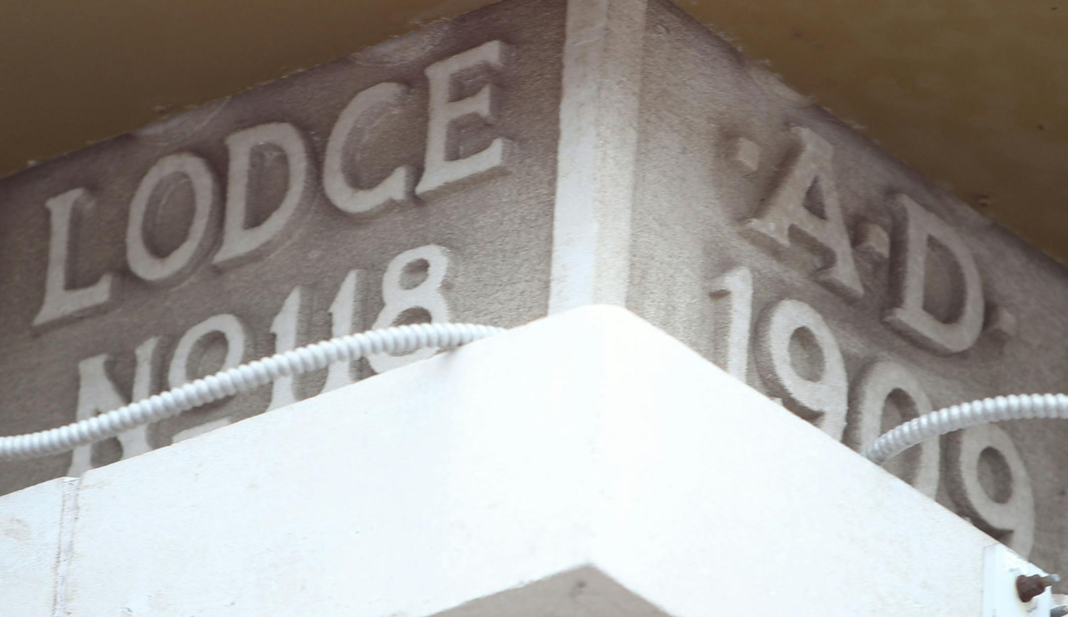 Detail on the former IOOF building at Lake Street and 27th Ave. seen Friday, April 24, 2015, in Minneapolis, MN.