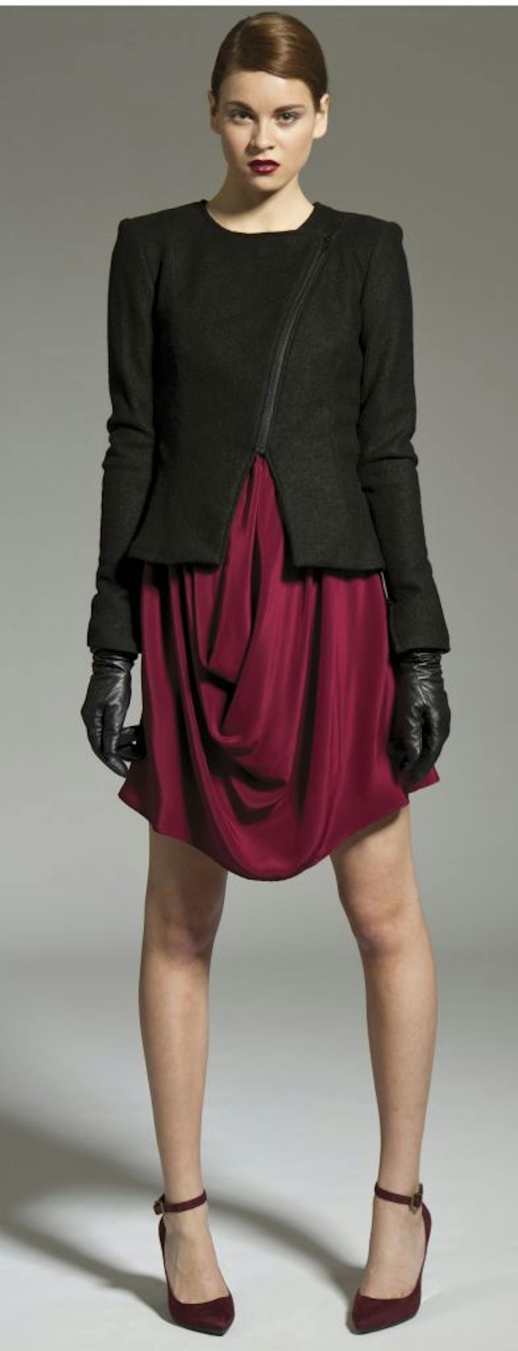 credit: Rod HasseA look from Amanda Christine's fall-winter 2012 collection.