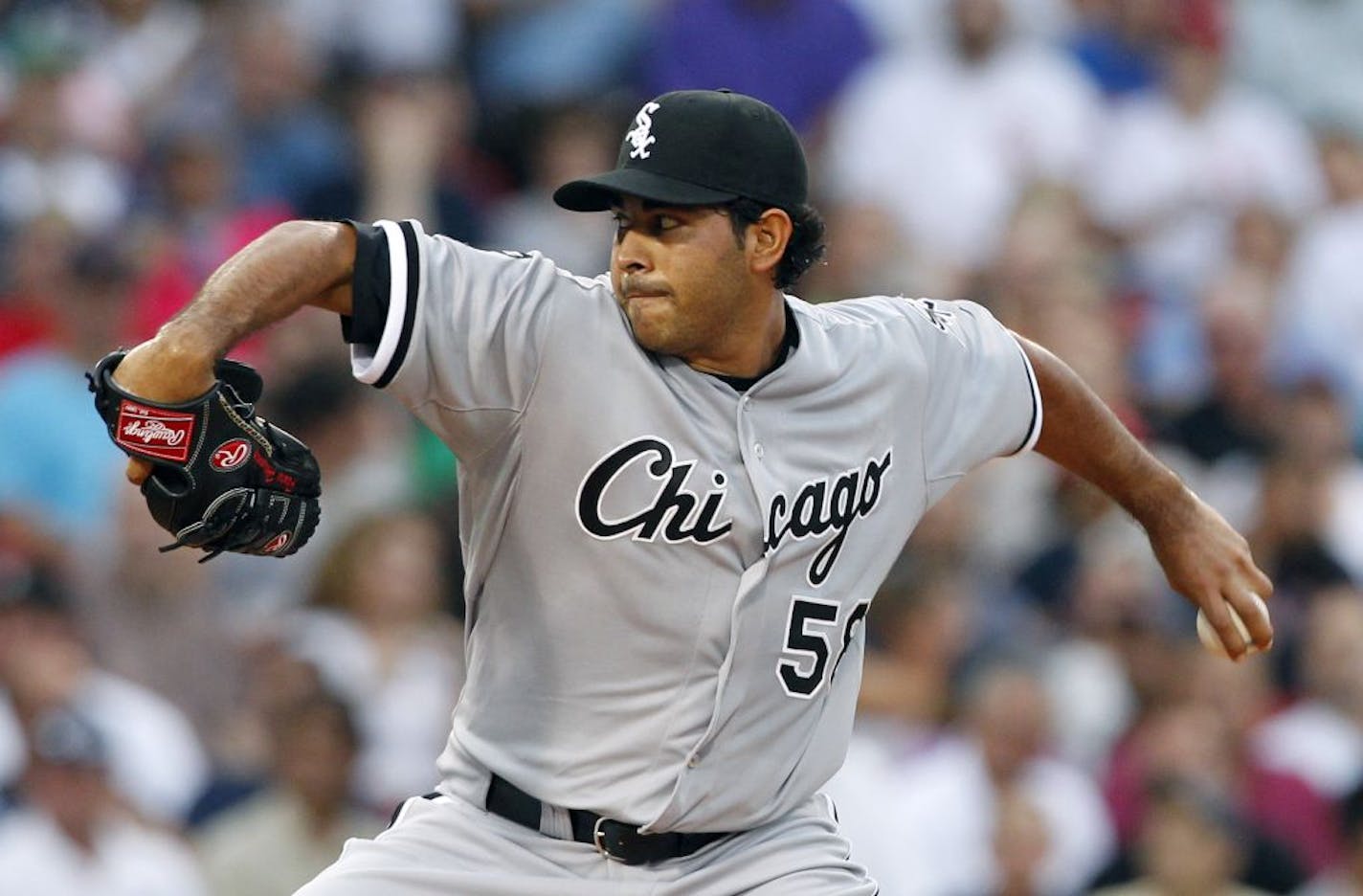 Pedro Hernandez, seen pitching for Chicago last season.