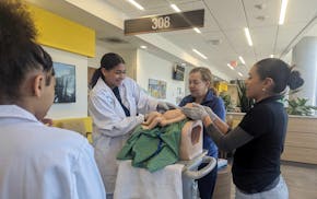 American Indian youth attended a healthcare summit Saturday to learn about careers in medicine.