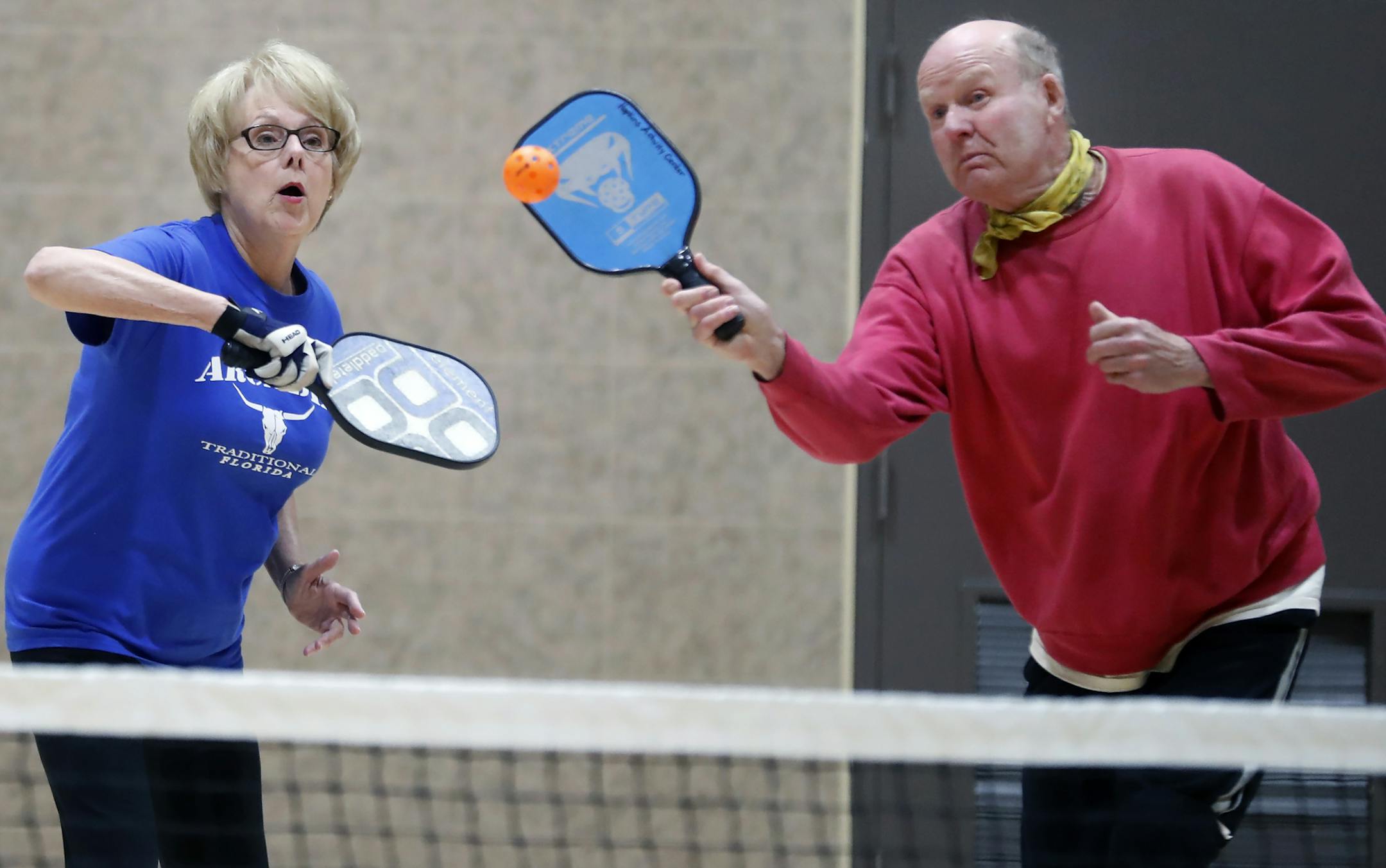Jack Silgen and Maggie Bee, of Minnetonka play three times a week.]The hottest game in the west metro right now is pickleball. The racket sport has long been considered popular among the elderly population, and large groups have been clamoring for more indoor and outdoor courts in the suburbs.Richard Tsong-Taatariiïrtsong-taatarii@startribune.com