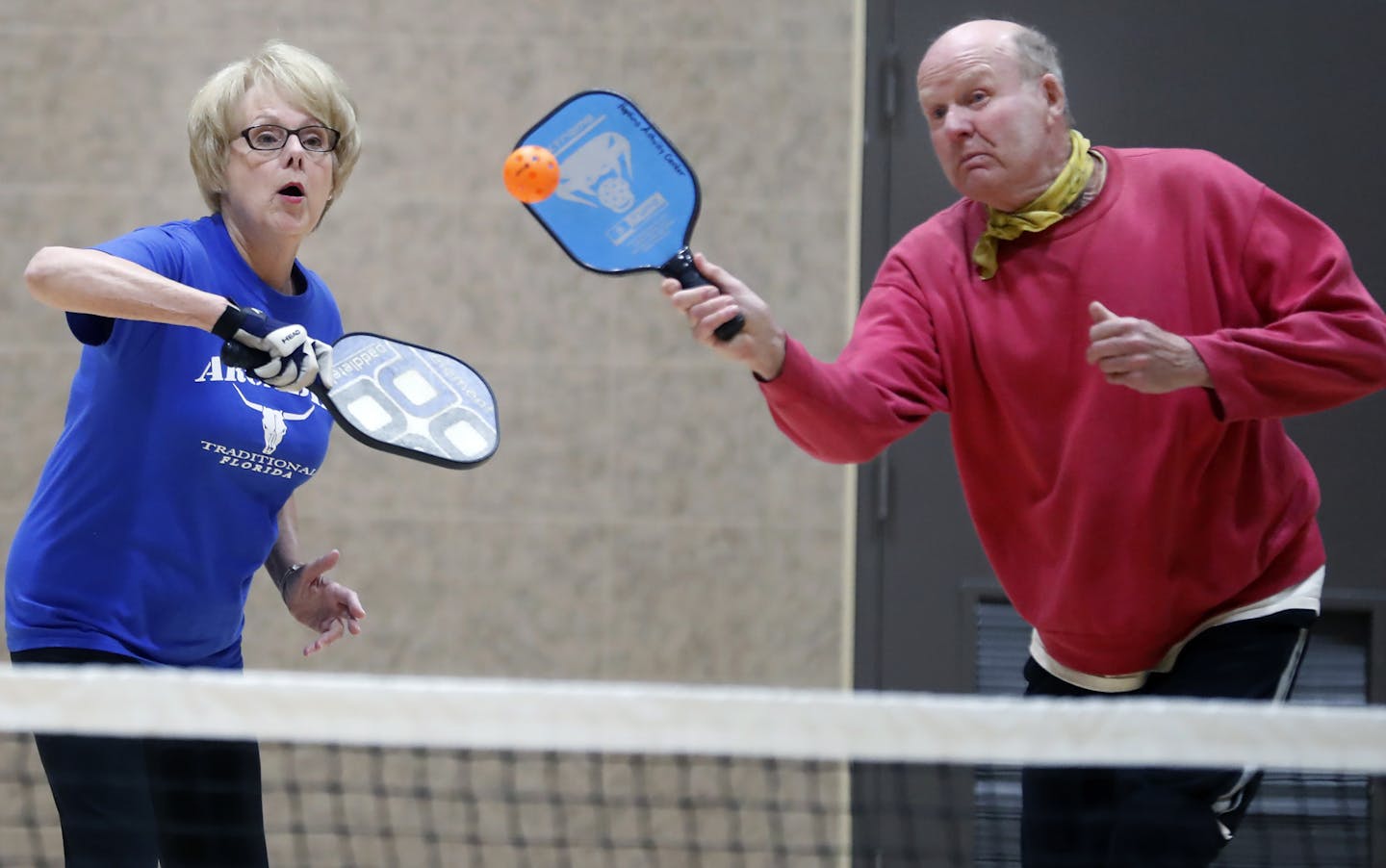 Jack Silgen and Maggie Bee, of Minnetonka play three times a week.]The hottest game in the west metro right now is pickleball. The racket sport has long been considered popular among the elderly population, and large groups have been clamoring for more indoor and outdoor courts in the suburbs.Richard Tsong-Taatarii&#xef;rtsong-taatarii@startribune.com