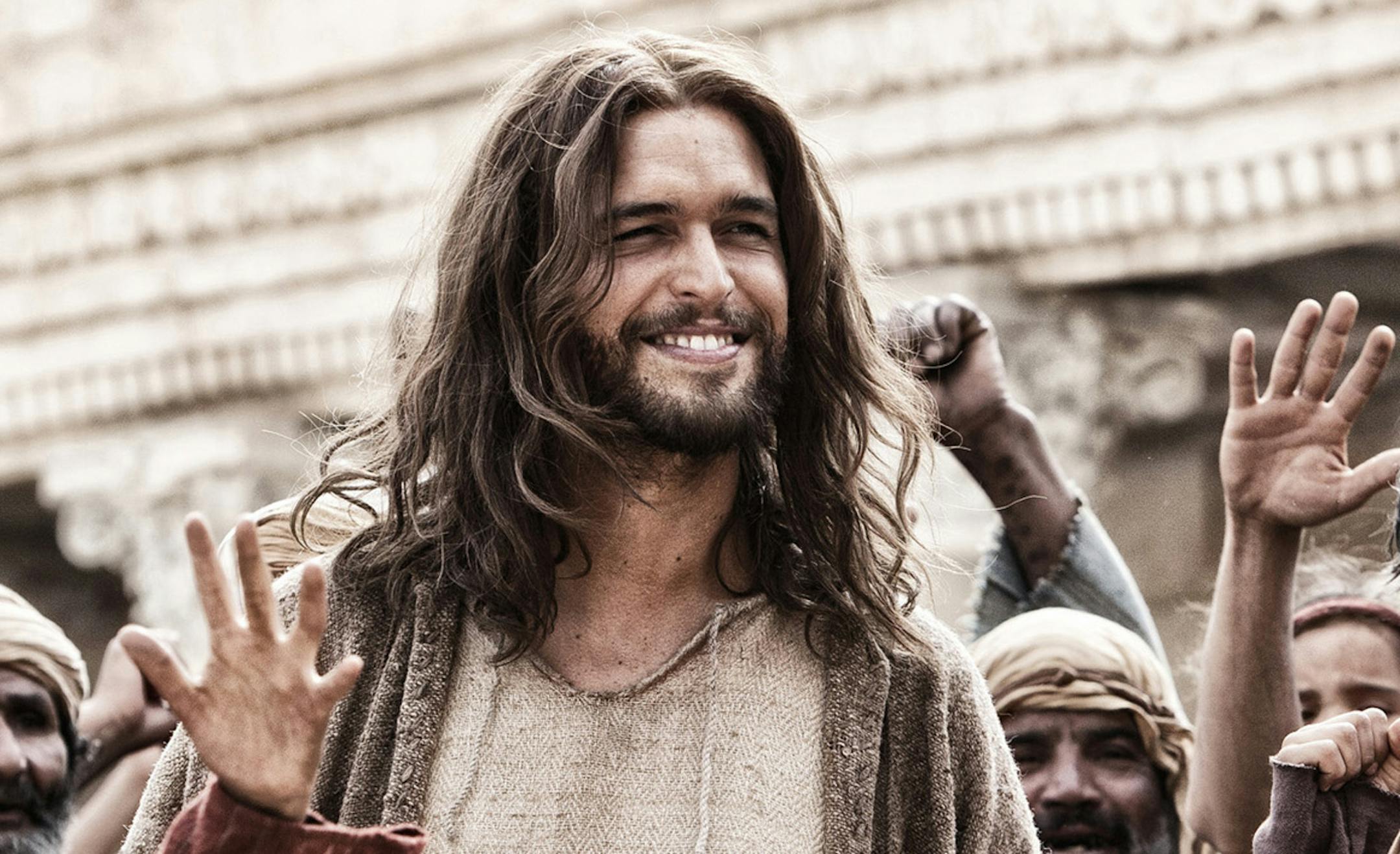This image released by 20th Century Fox shows Diogo Morgado in a scene from "Son of God." (AP Photo/20th Century Fox, Casey Crafford)