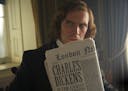 Dan Stevens as Charles Dickens in "The Man Who Invented Christmas."