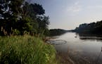 Looking south on the Minnesota River in Blakeley Township, MN on July 3, 2012. ] JOELKOYAMA&#xef;joel.koyama@startribune.com Foreclosures etc are push