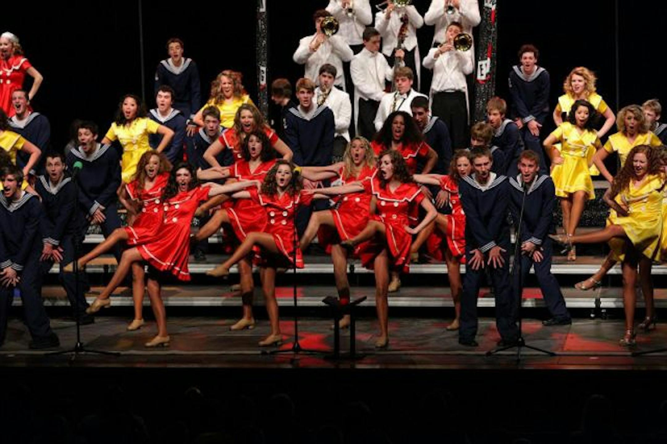 Totino-Grace's show choir performed "Anything Goes / Show Off" at a competition in Iowa in January. They walked away with several awards, including Grand Champion.