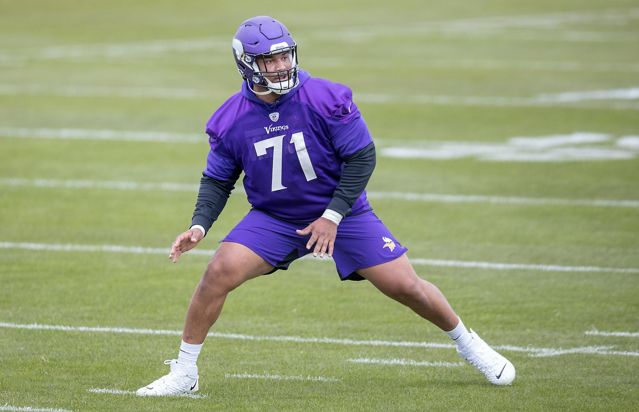 Vikings rookie Christian Darrisaw
