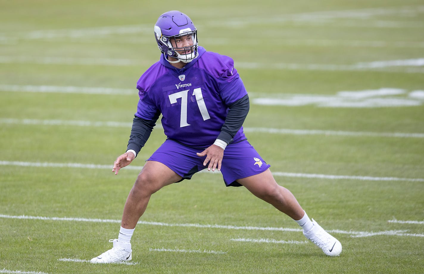 Vikings rookie Christian Darrisaw