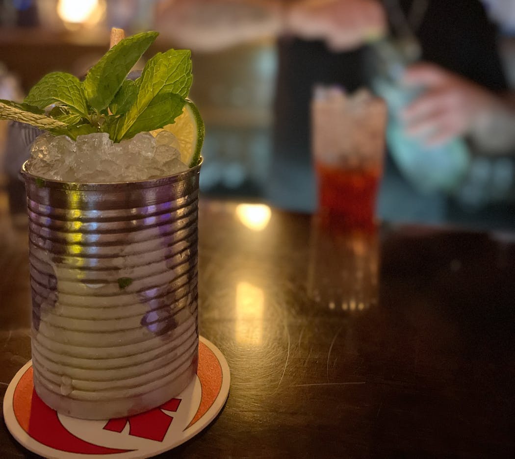 Meteor's Sesame Street cocktail is an ode to Oscar the Grouch, and is a pure delight in a way that would probably infuriate the tin-can dwelling muppet.