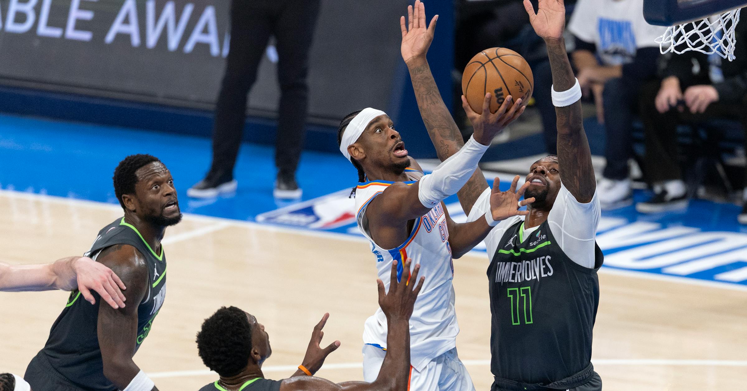 Wolves spend a half challenging Thunder and a half without a hope Star Tribune Wolves spend a half challenging Thunder and a half without a hope Star Tribune