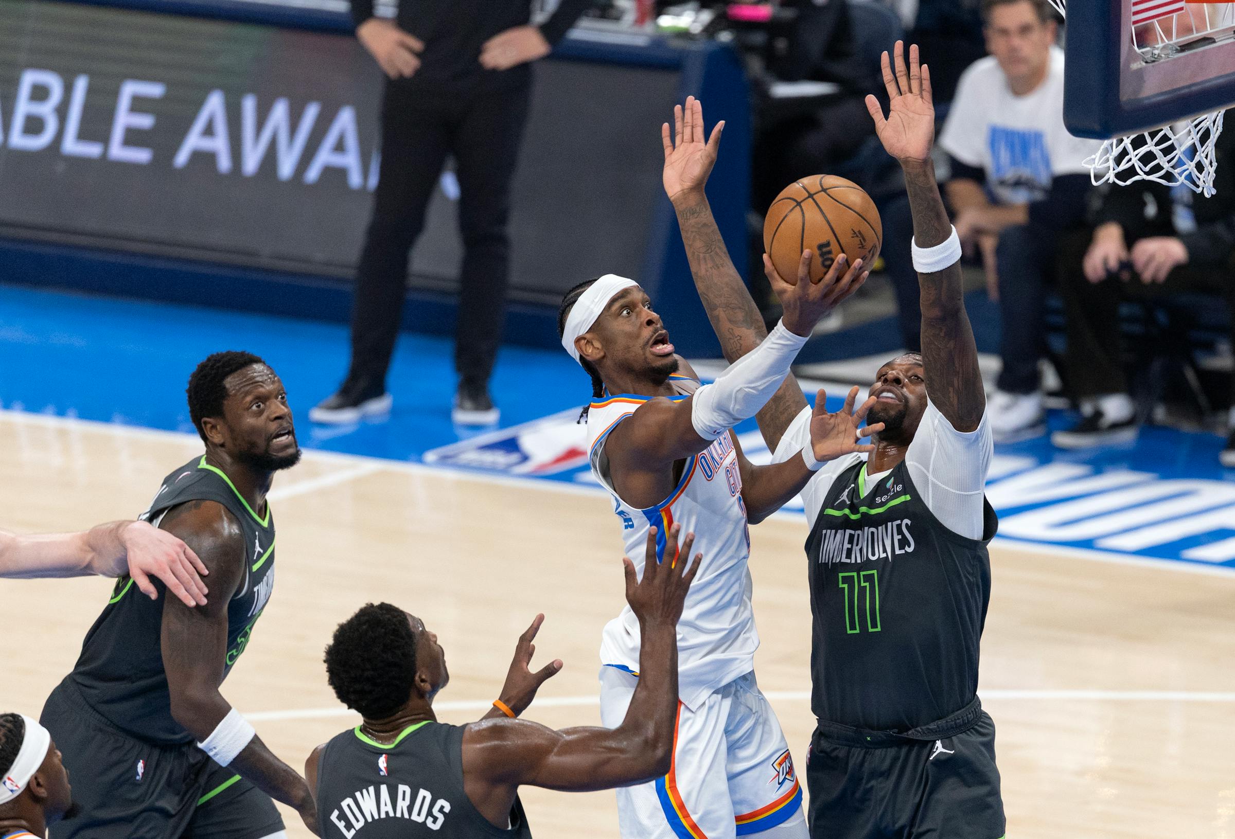 Wolves spend a half challenging Thunder and a half without a hope  Star Tribune