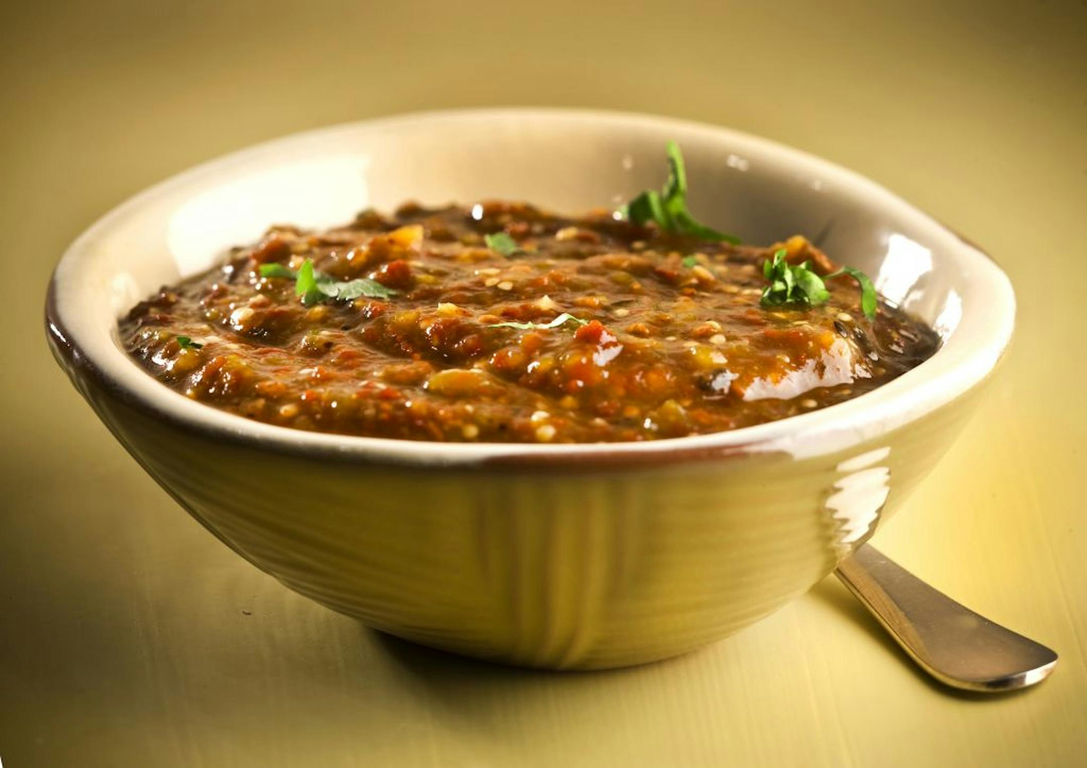 Try this easy salsa to make for your Super Bowl party.