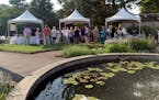 The perennial gardens at the Minnesota Landscape Arboretum made the perfect setting for the annual Taste and Toast fundraising event.