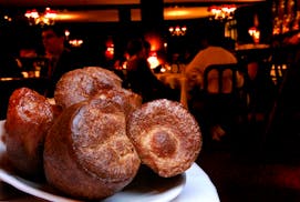 Save room for the legendary popovers at the Oak Grill at Macy's.