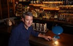 Minnesotan Nick Fauchald, a James Beard Award-winning author, with a daiquiri at one of his favorite local bars, the Back Bar at Young Joni in northea