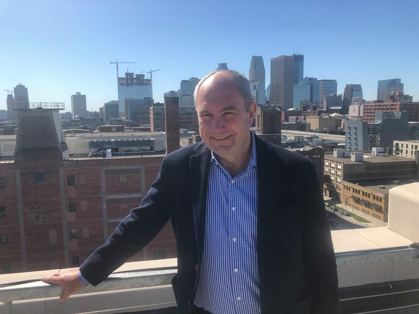 Founder-owner Dale Nitschke of Ovative Group, the fast growing digital marketing-and-analysis firm that is expanding in North Loop's Nordic building and expects to employe 300-plus people by the end of the year.