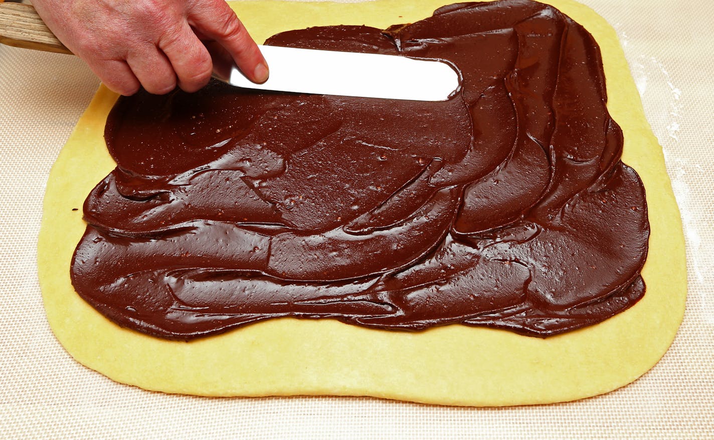 Baking Central makes chocolate babka - a brioche type dough swirled with dark chocolate.] Photographed 3/4/14. Bruce Bisping/Star Tribune bbisping@startribune.com