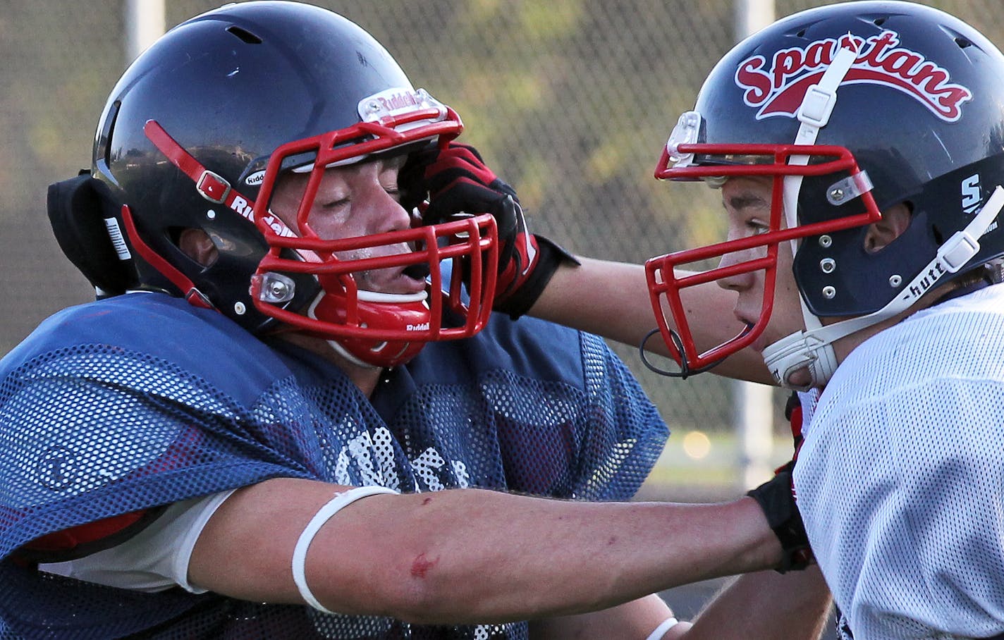 Austin Hilgenberg was the starting middle linebacker for the Orono High School football team in 2012. He is the grandson of former Viking linebacker Wally Hilgenberg who died a few years ago of concussion-related injuries. Two University of Minnesota doctors are recommending that the nation's schools eliminate football.