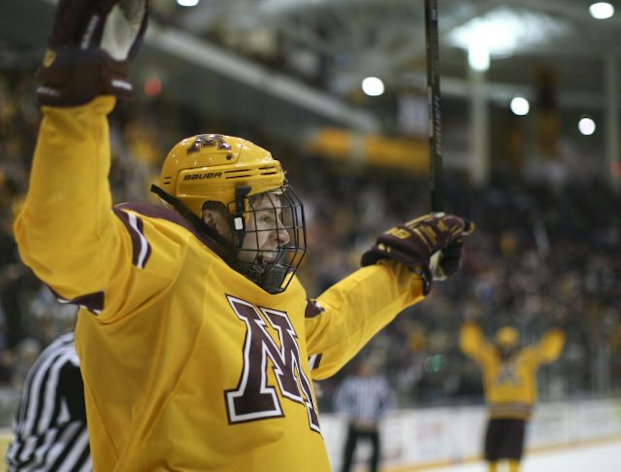 Patrick White is one of seven seniors who will be honored by the Gophers on Saturday.