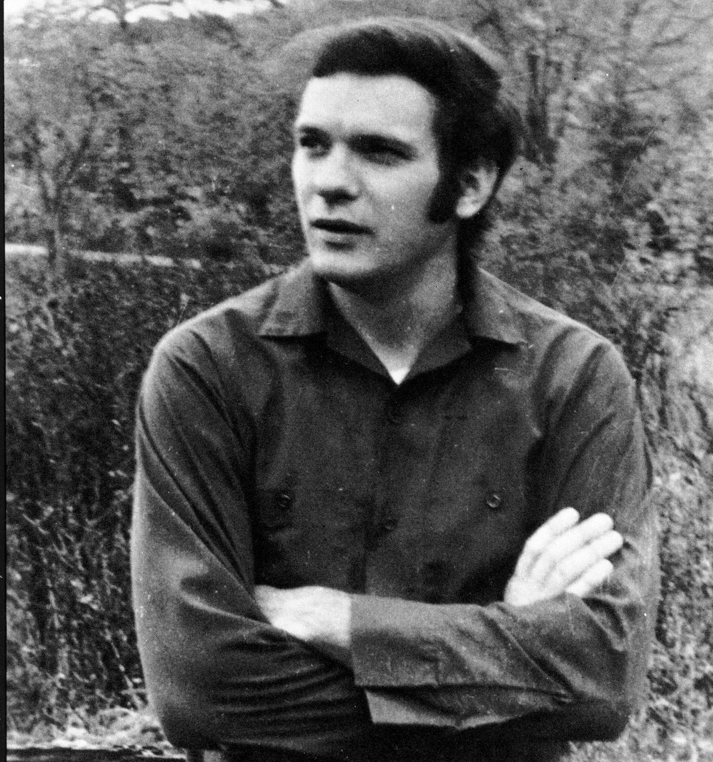 Author David Rhodes in the 1970s, about the time his first novel was released.