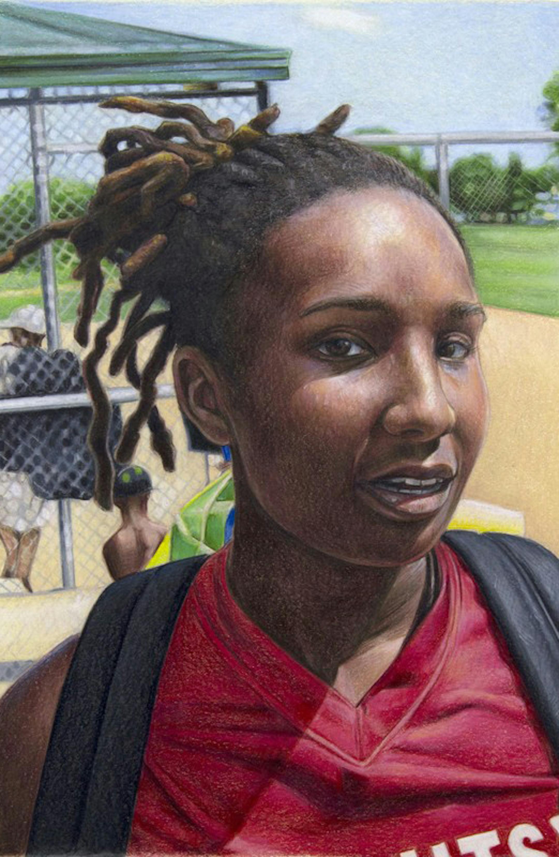 Portrait by Joe Sinness.