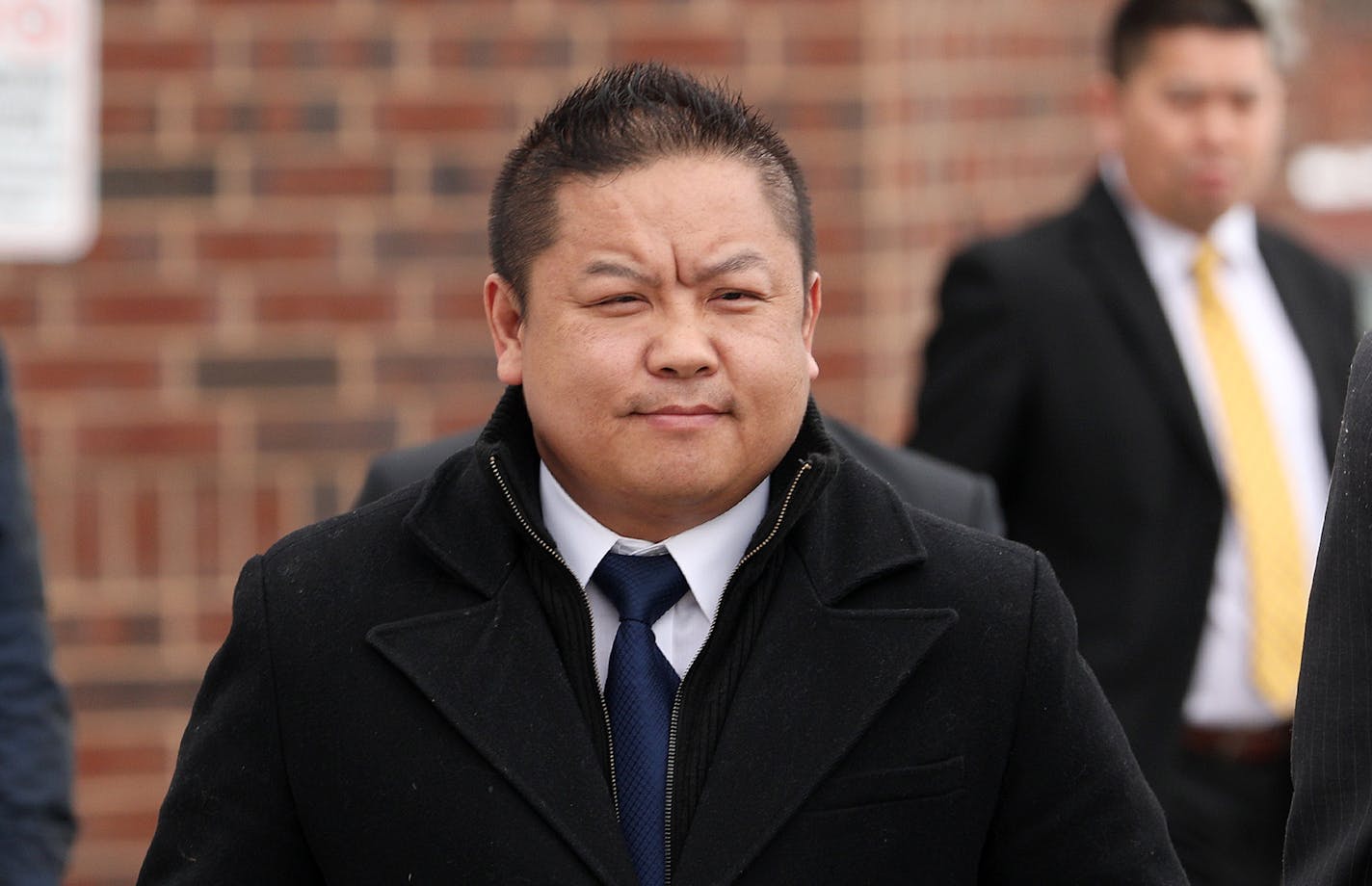 St. Paul City Council Member Dai Thao, left, walked with his attorney Joe Dixon, right, from the Ramsey County Law Enforcement Center following a hearing earlier this year. St. Paul City Council Member Dai Thao made his first appearance in Ramsey County District Court Tuesday, March 6, 2018 in St. Paul, Minn. He has been charged with three misdemeanors for allegedly helping a woman vote while he was running for mayor. ORG XMIT: MIN1803061437405369 ORG XMIT: MIN1810241547131156