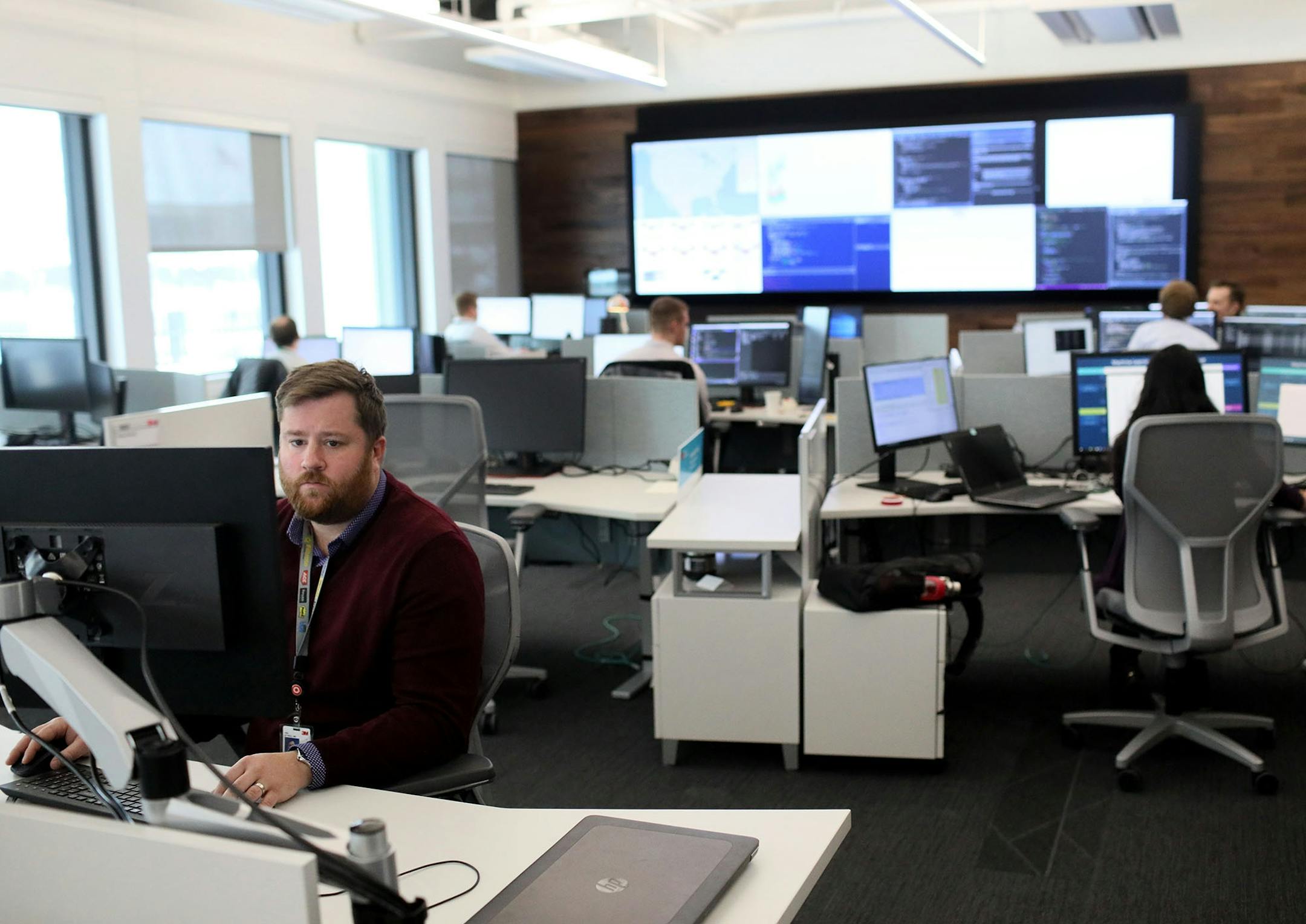 3M opens new consumer data-science lab to help customers make retail store and product display decisions. Here, the 3M Data Science area Tuesday, Feb. 26, 2019, in Maplewood, MN.