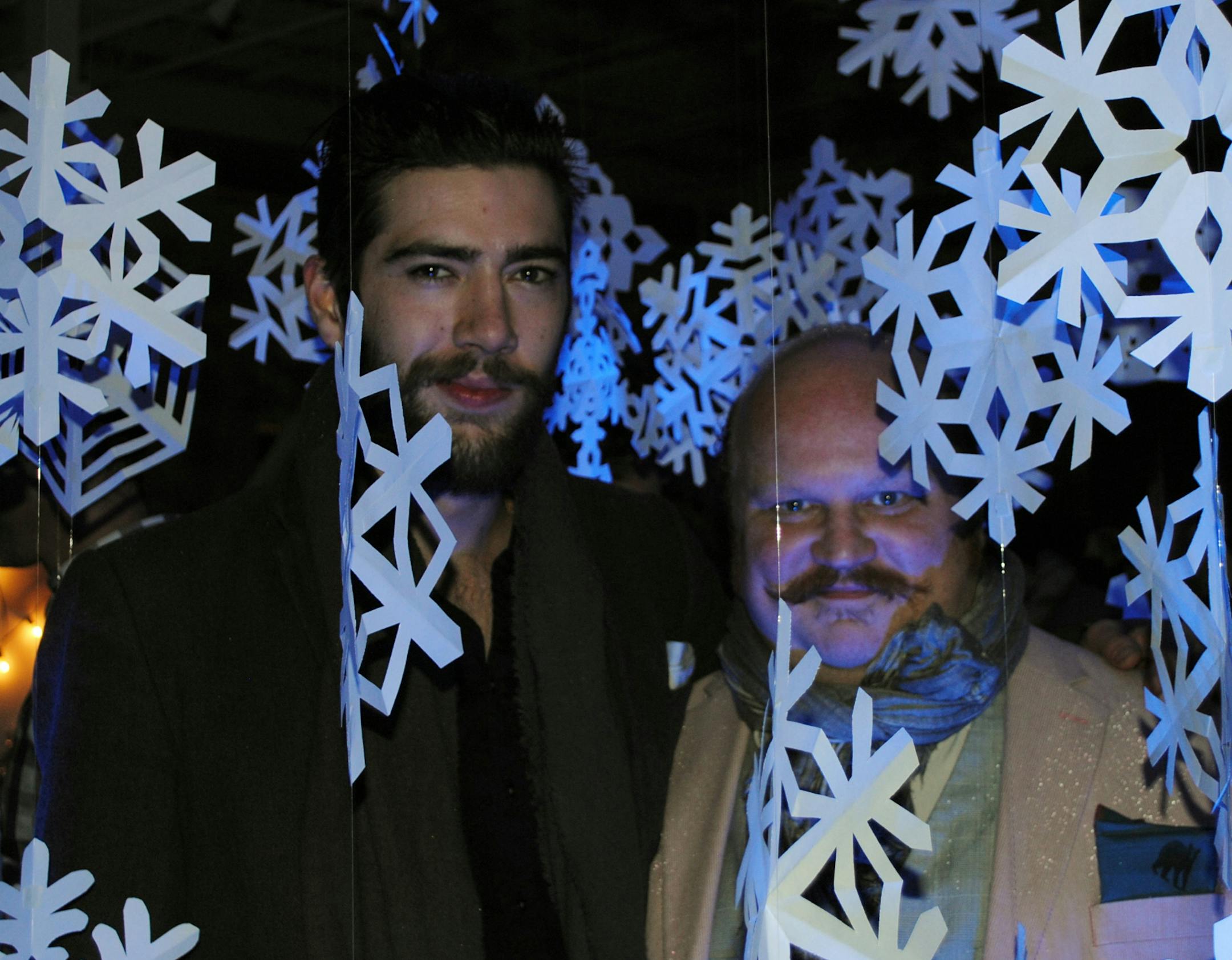 Marco Zappia and Nicholas Kosevich at the North Star Bartenders Guild winter carnival.