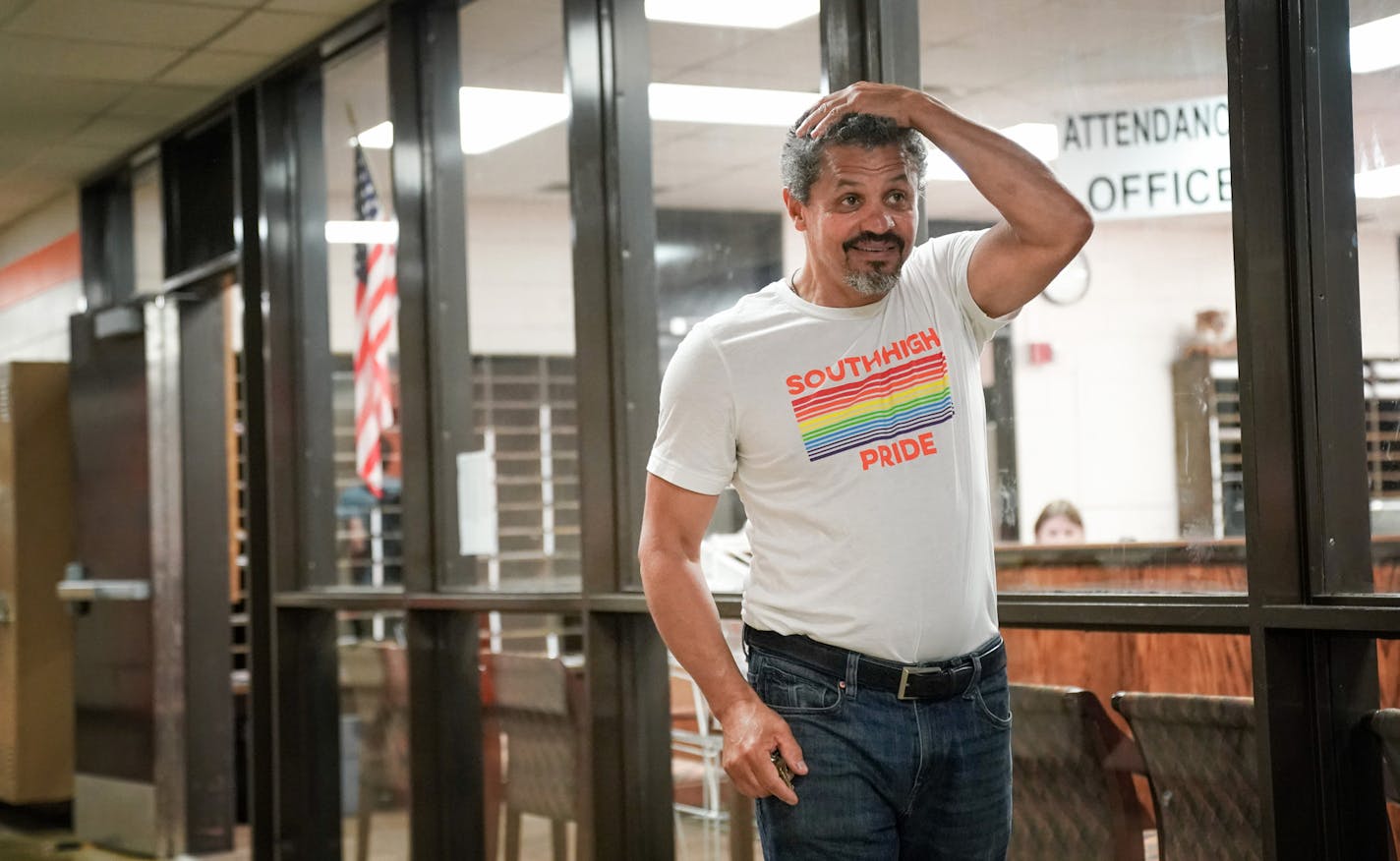 South High Principal Ray Aponte reflected on his hectic last day at the school and in the Minneapolis Public Schools on Friday, June 7.