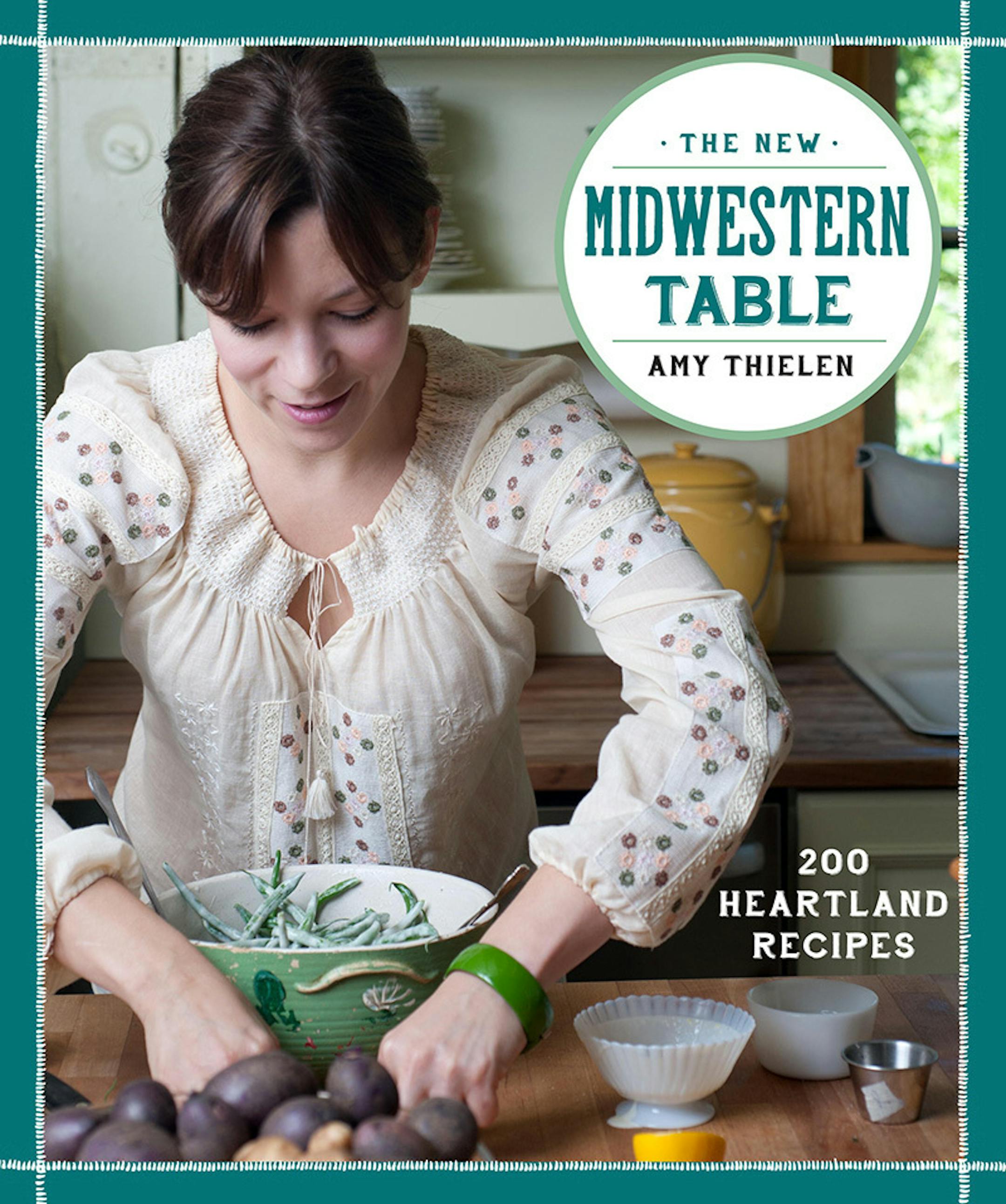 Books jacket from "The New Midwestern Table" by Amy Thielen.